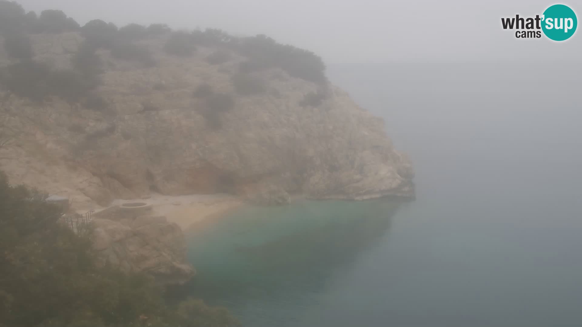 Webcam Brseč Strand – Mošćenička Draga – Kroatien