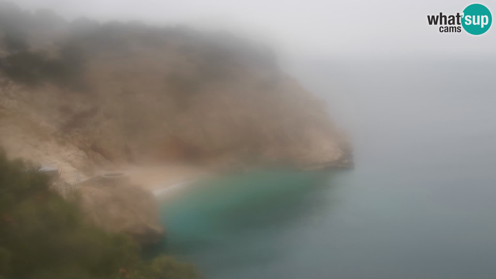 Webcam Bersezio spiaggia – Draga di Moschiena – Croazia