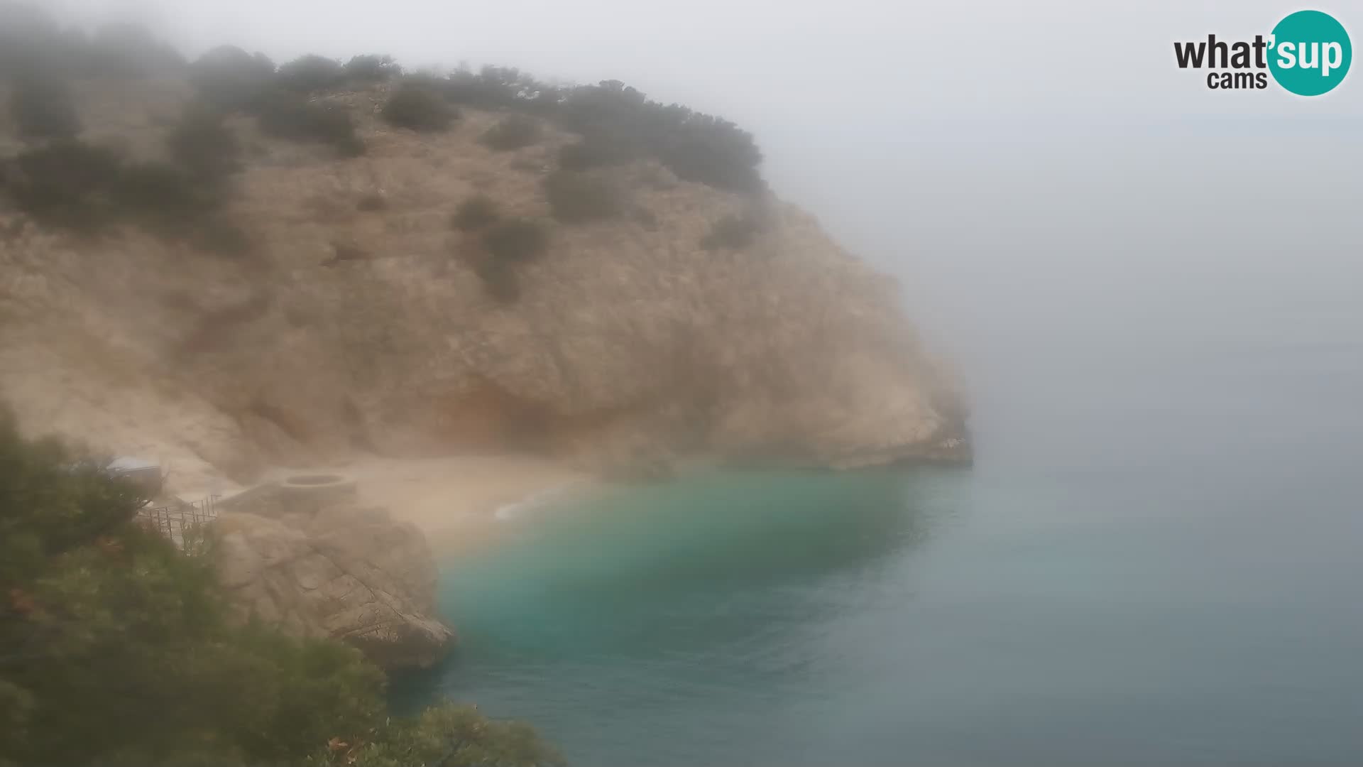 Webcam Bersezio spiaggia – Draga di Moschiena – Croazia