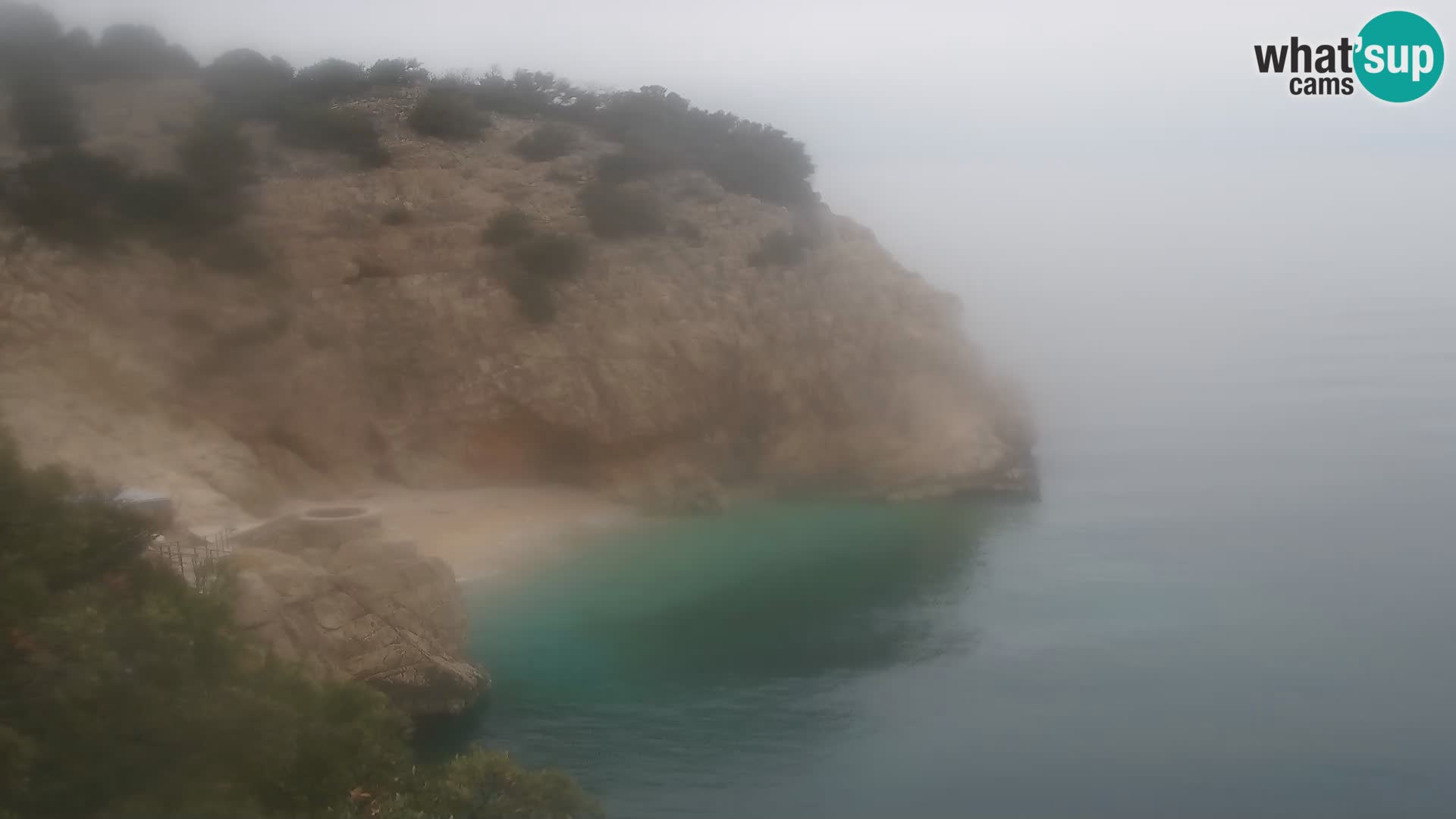 Webcam Brseč Strand – Mošćenička Draga – Kroatien