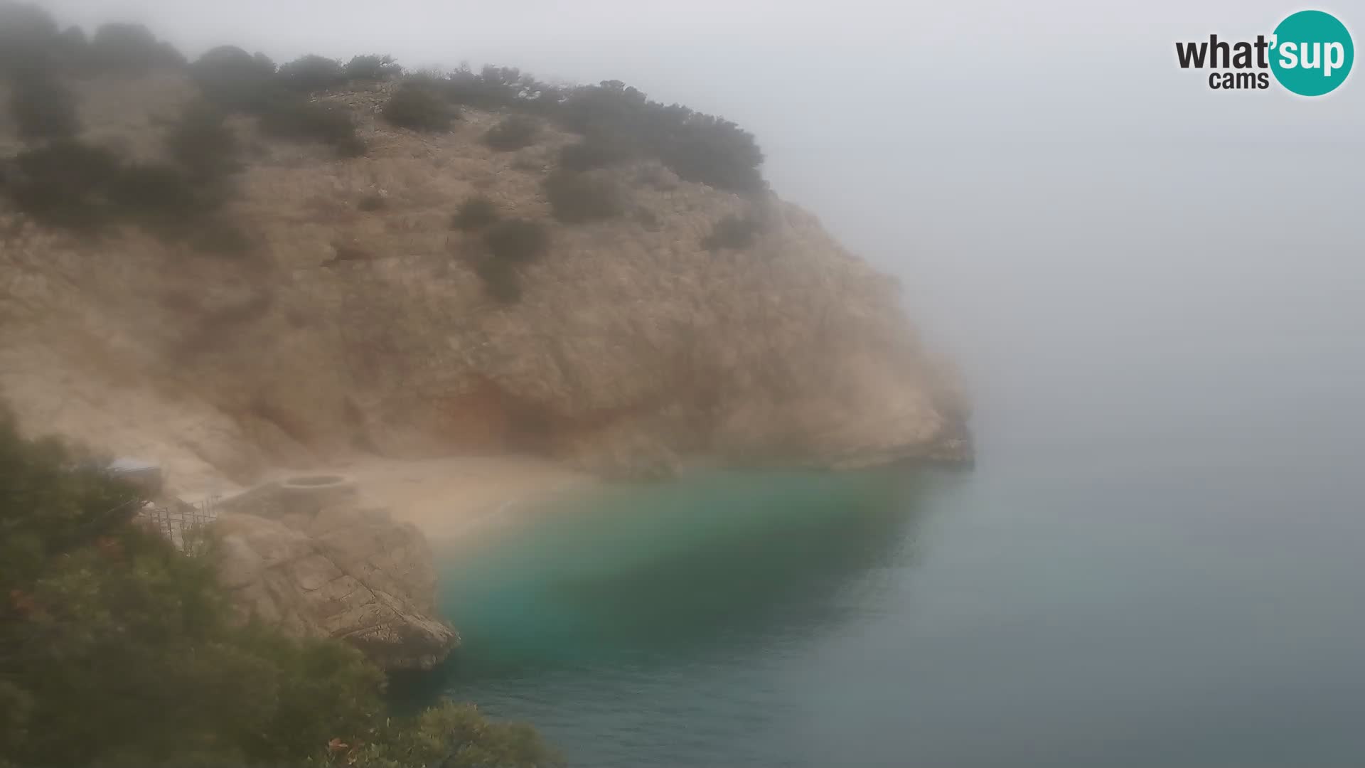 Webcam Bersezio spiaggia – Draga di Moschiena – Croazia