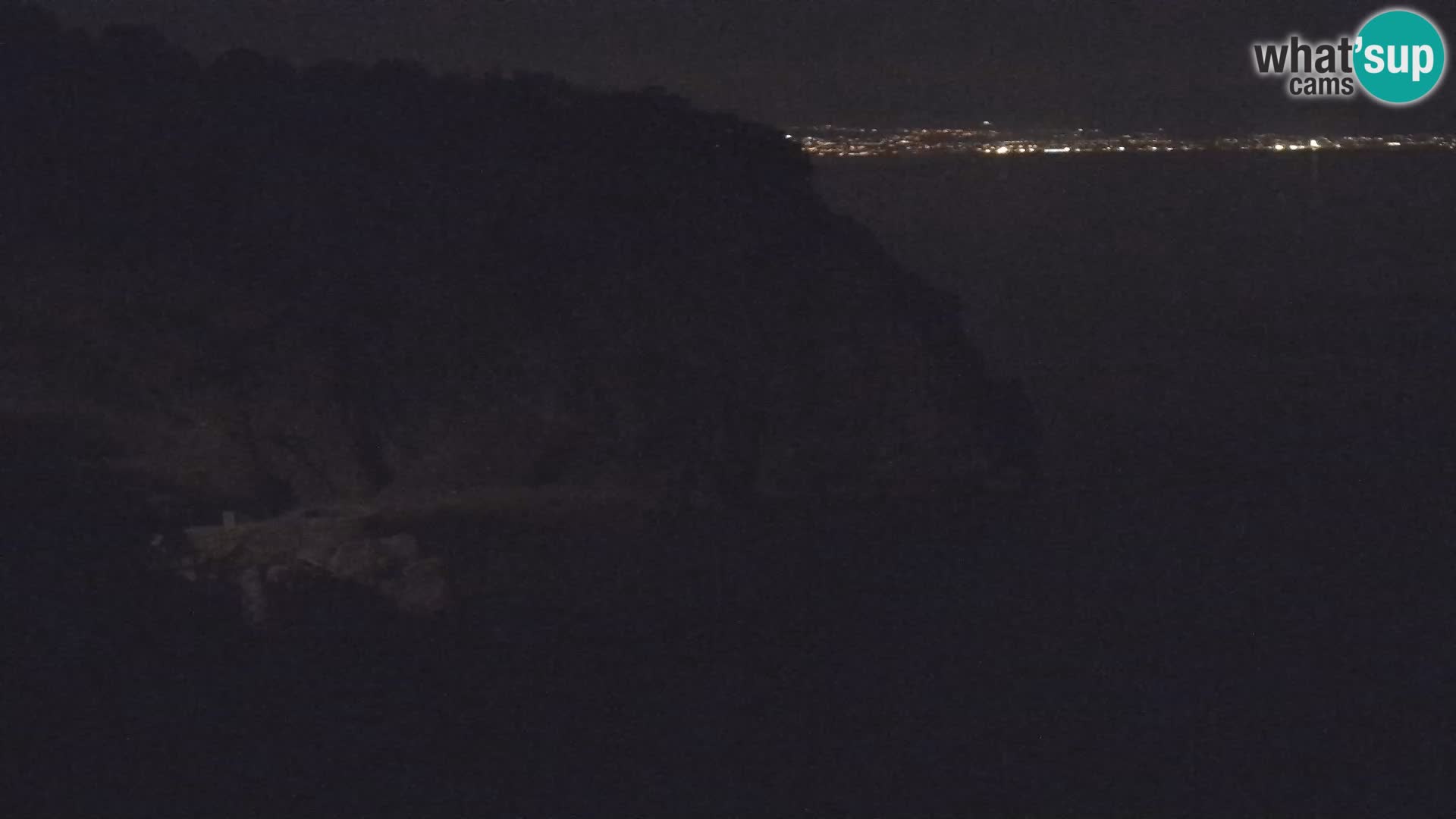 Cámara web de la playa de Brseč en Mošćenička Draga, Croacia