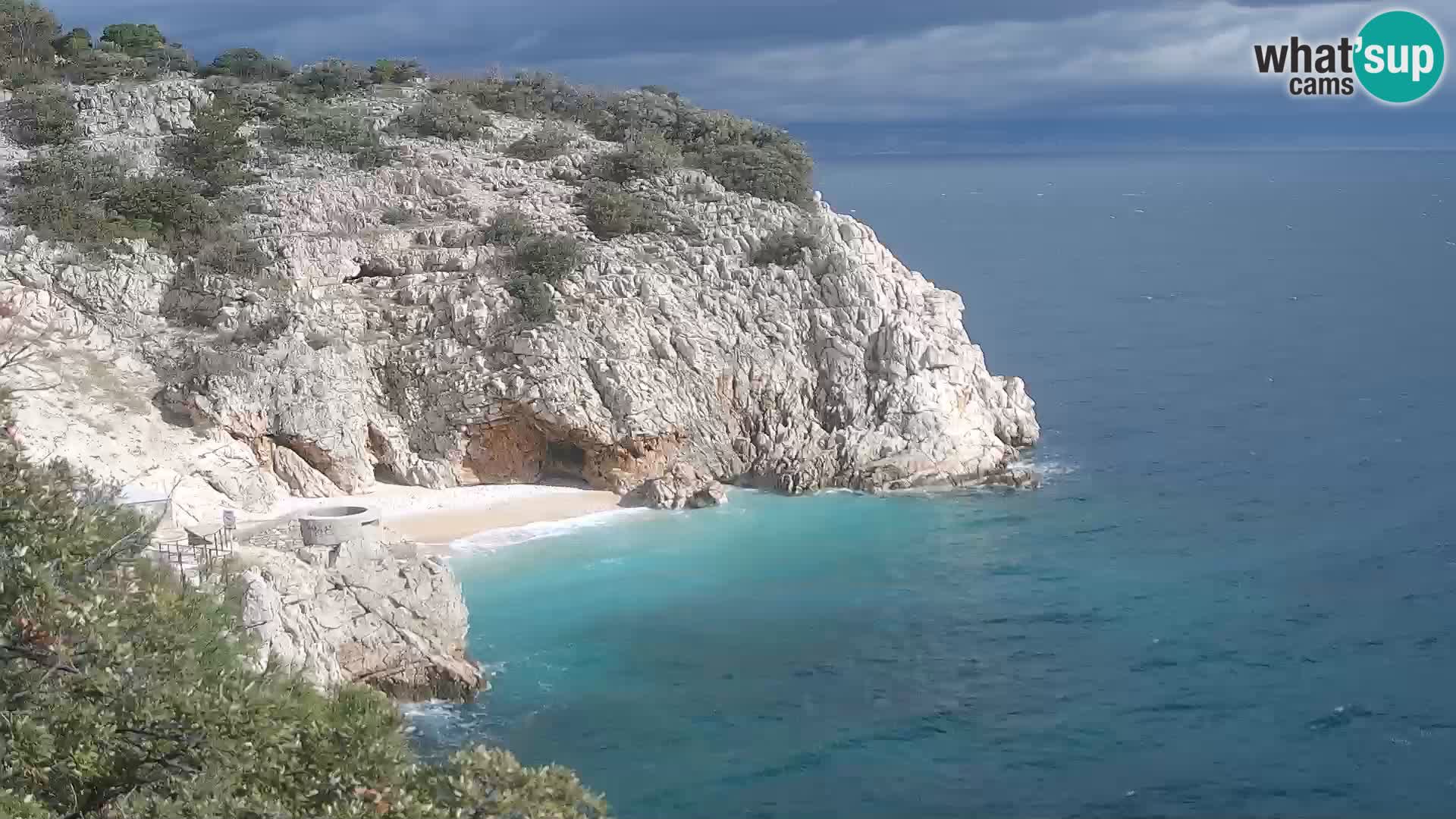 Webcam Brseč beach – Mošćenička Draga – Croatia