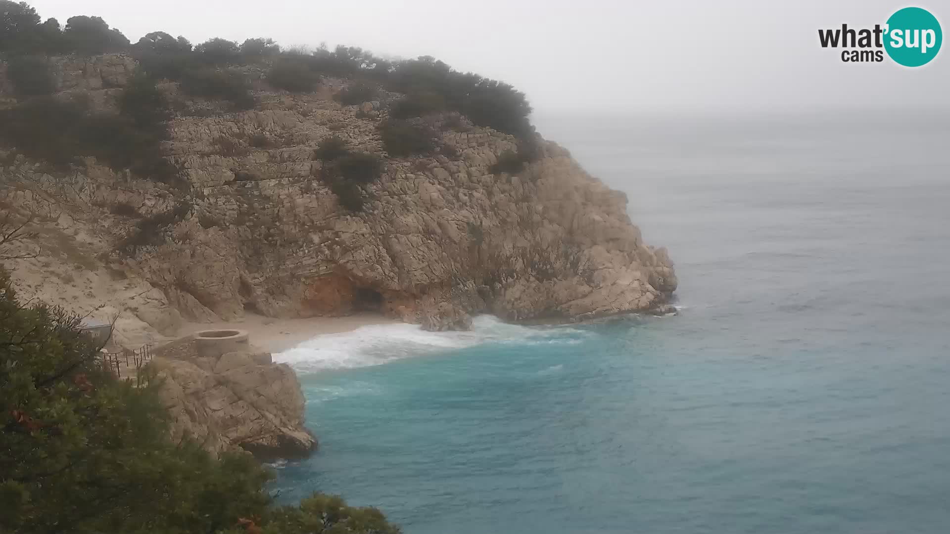 Webcam Brseč beach – Mošćenička Draga – Croatia