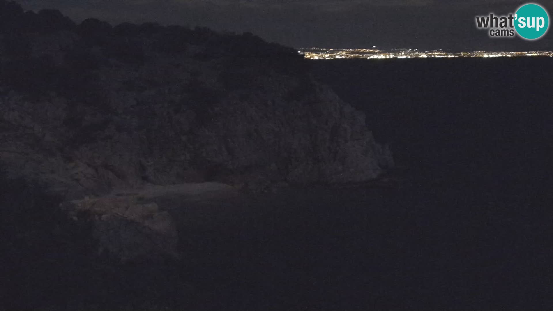 Webcam plage Brseč à Mošćenička Draga, Croatie