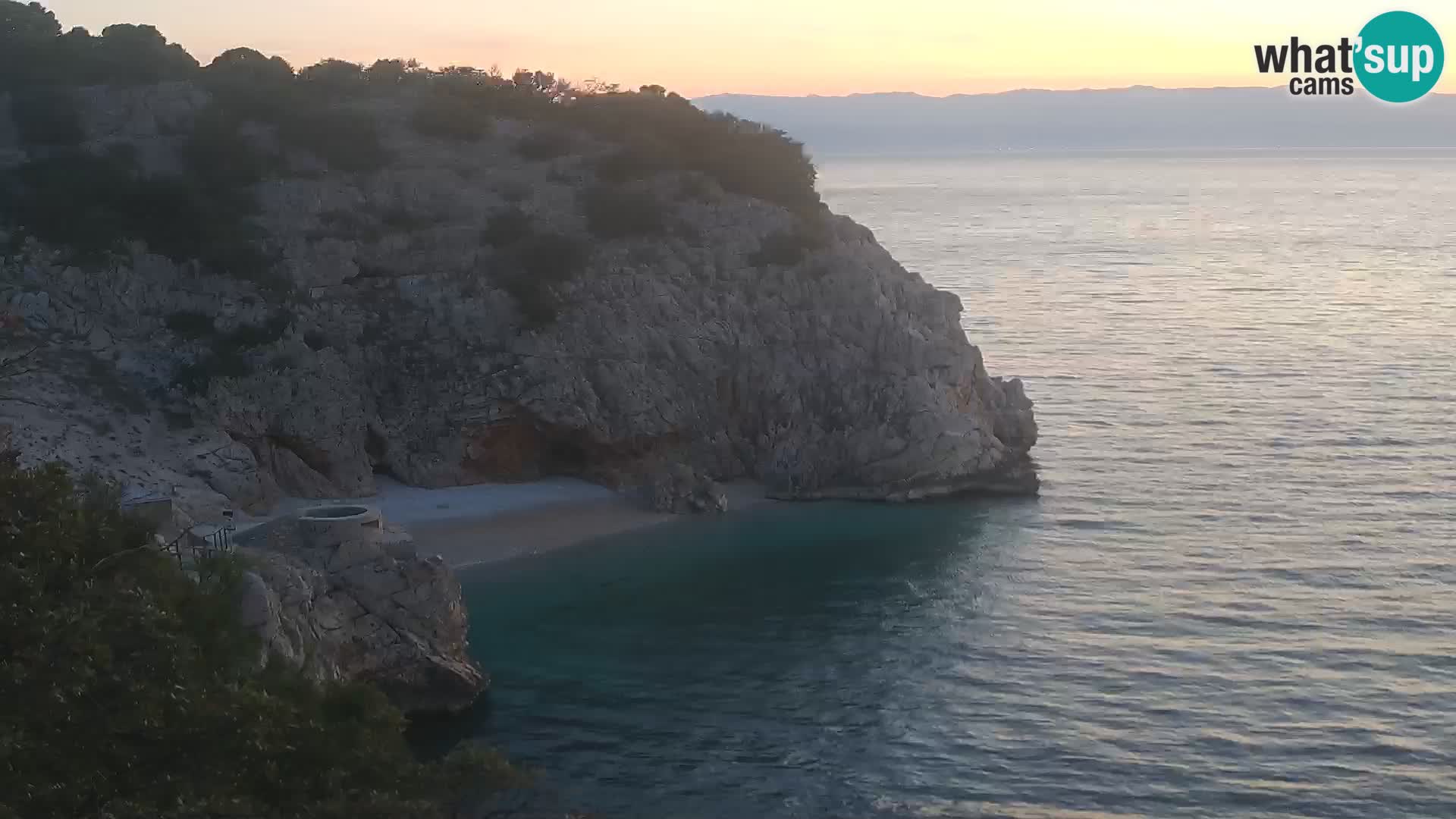 Webcam Brseč beach – Mošćenička Draga – Croatia