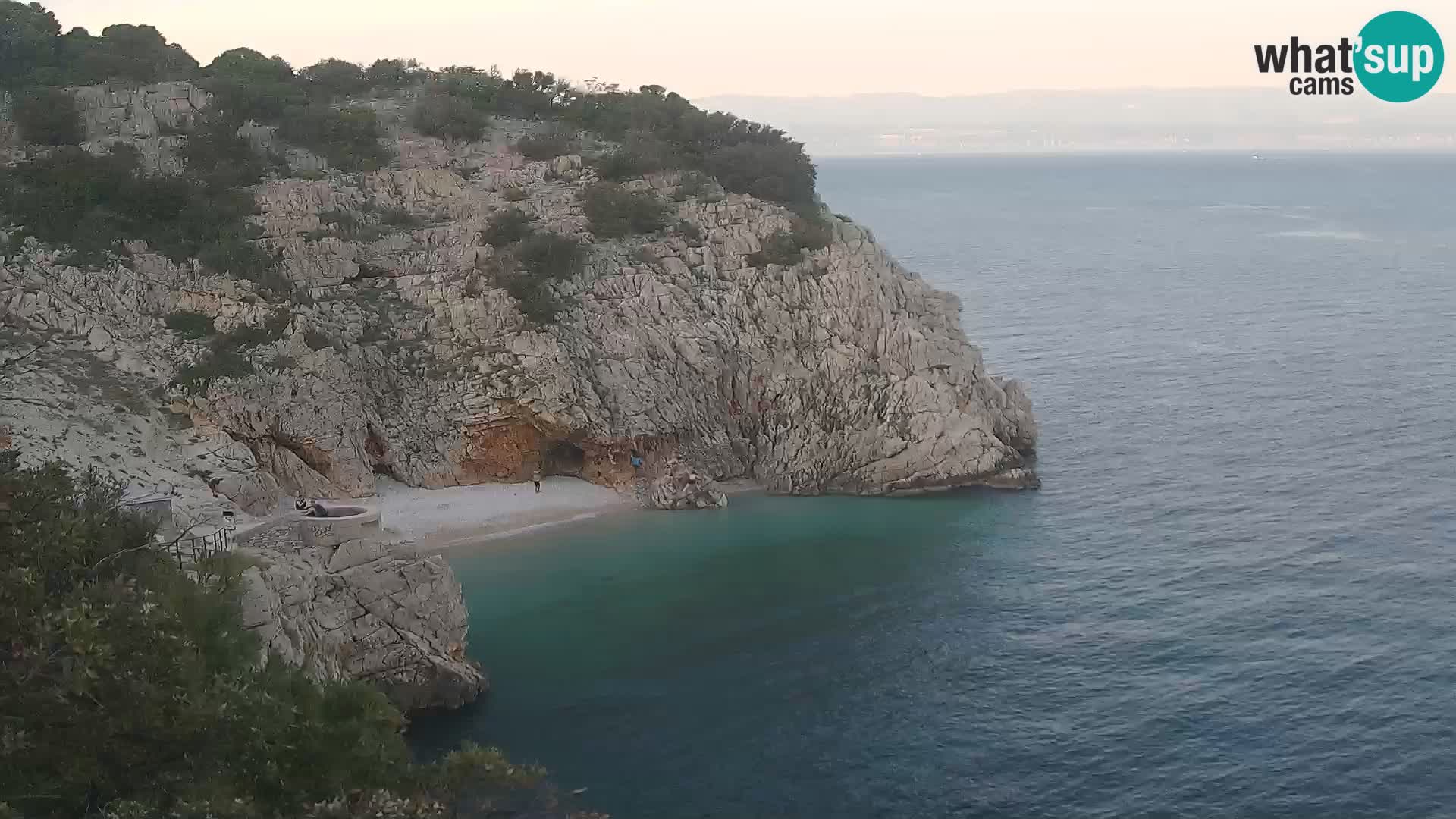 Webcam Brseč Strand – Mošćenička Draga – Kroatien