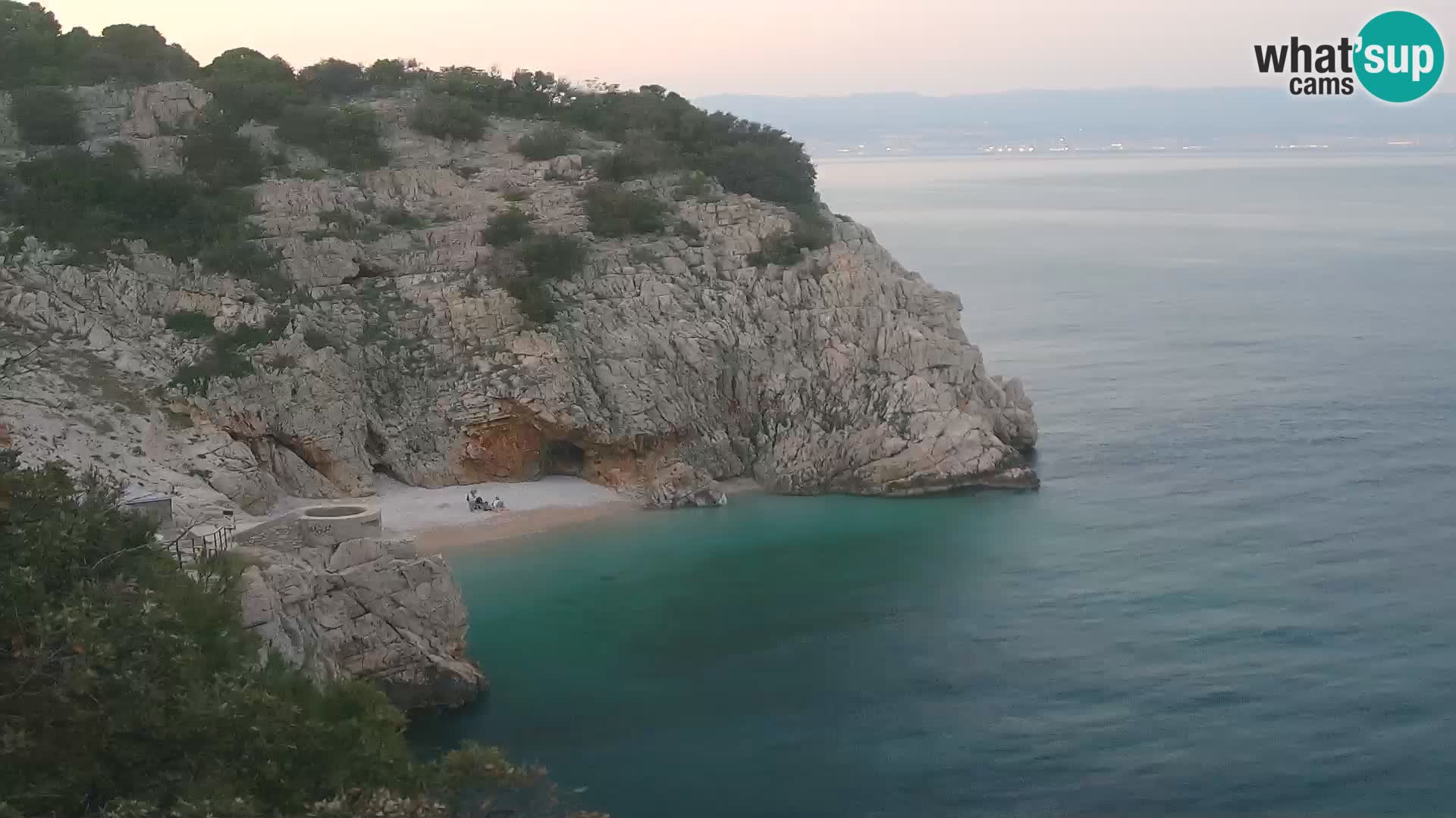 Webcam Brseč Strand – Mošćenička Draga – Kroatien