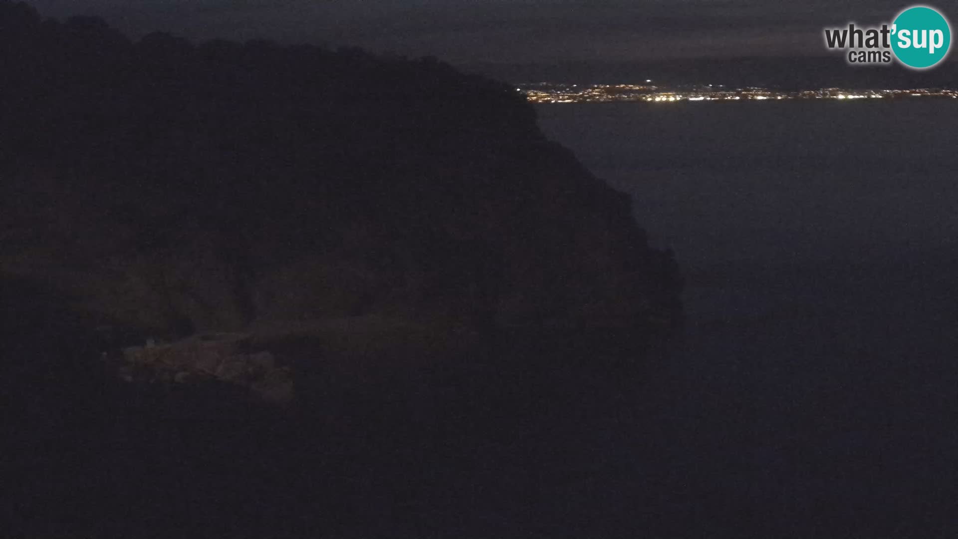 Webcam Bersezio spiaggia – Draga di Moschiena – Croazia