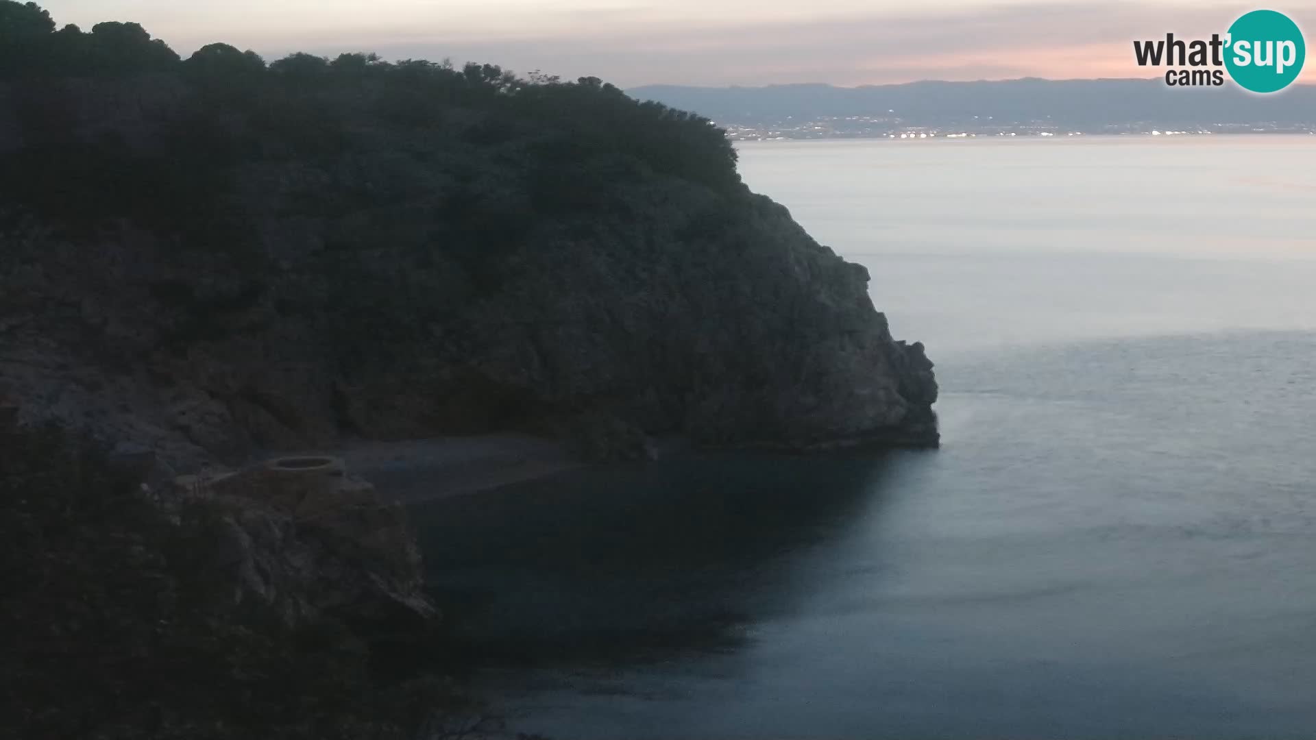 Web kamera plaže Brseč – Mošćenička Draga – Hrvatska