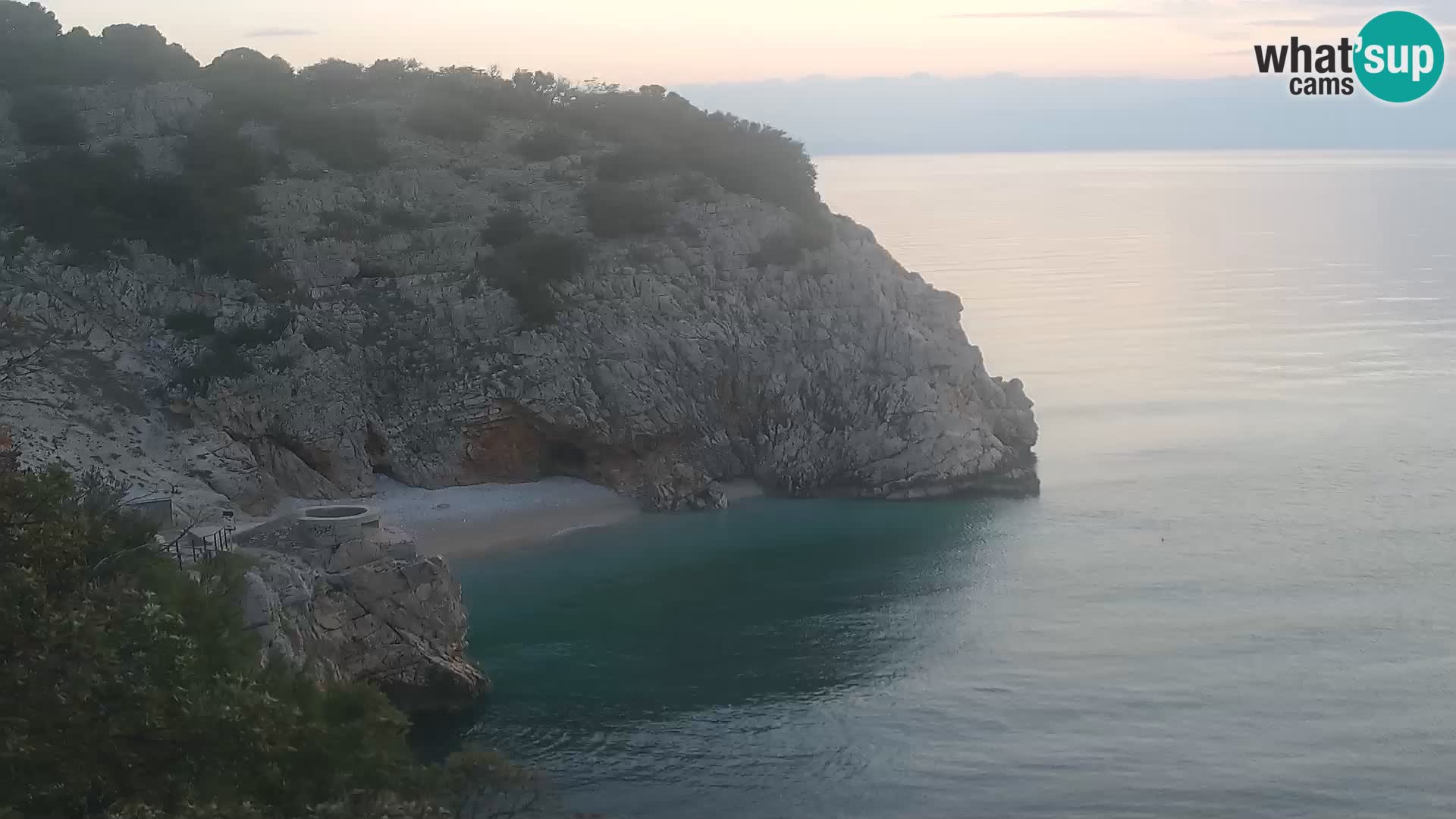 Webcam Brseč Strand – Mošćenička Draga – Kroatien
