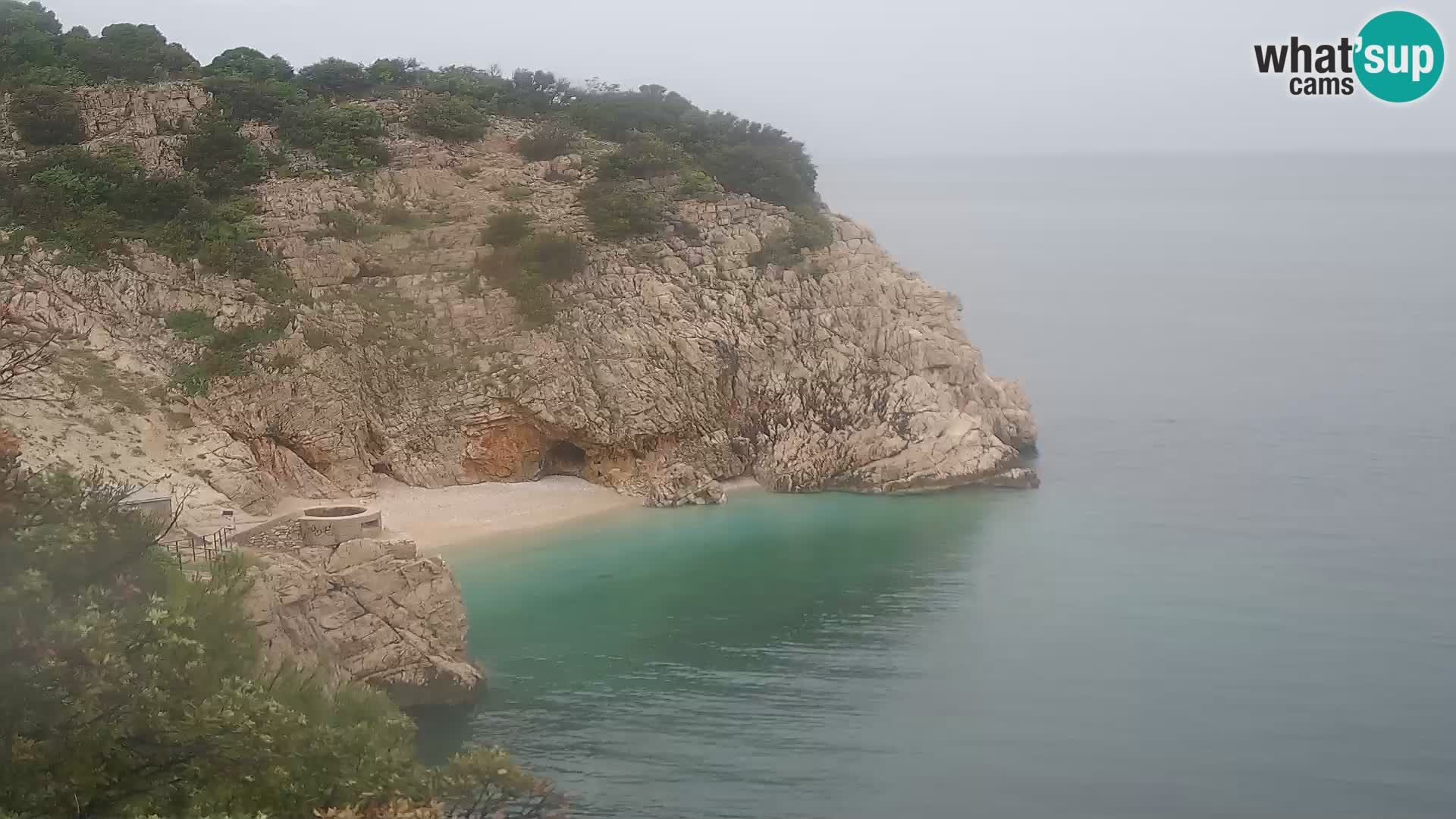 Webcam Bersezio spiaggia – Draga di Moschiena – Croazia