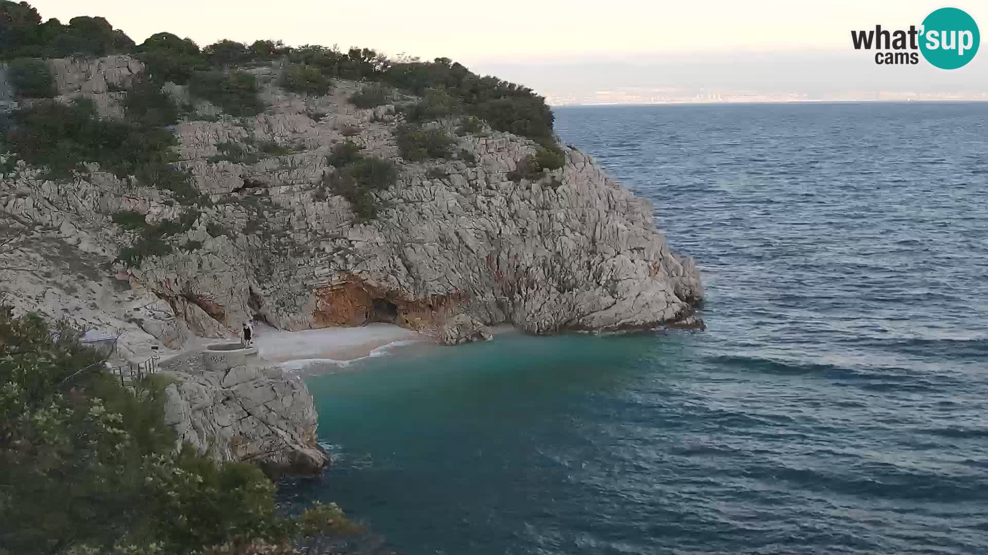 Webcam Brseč Strand – Mošćenička Draga – Kroatien