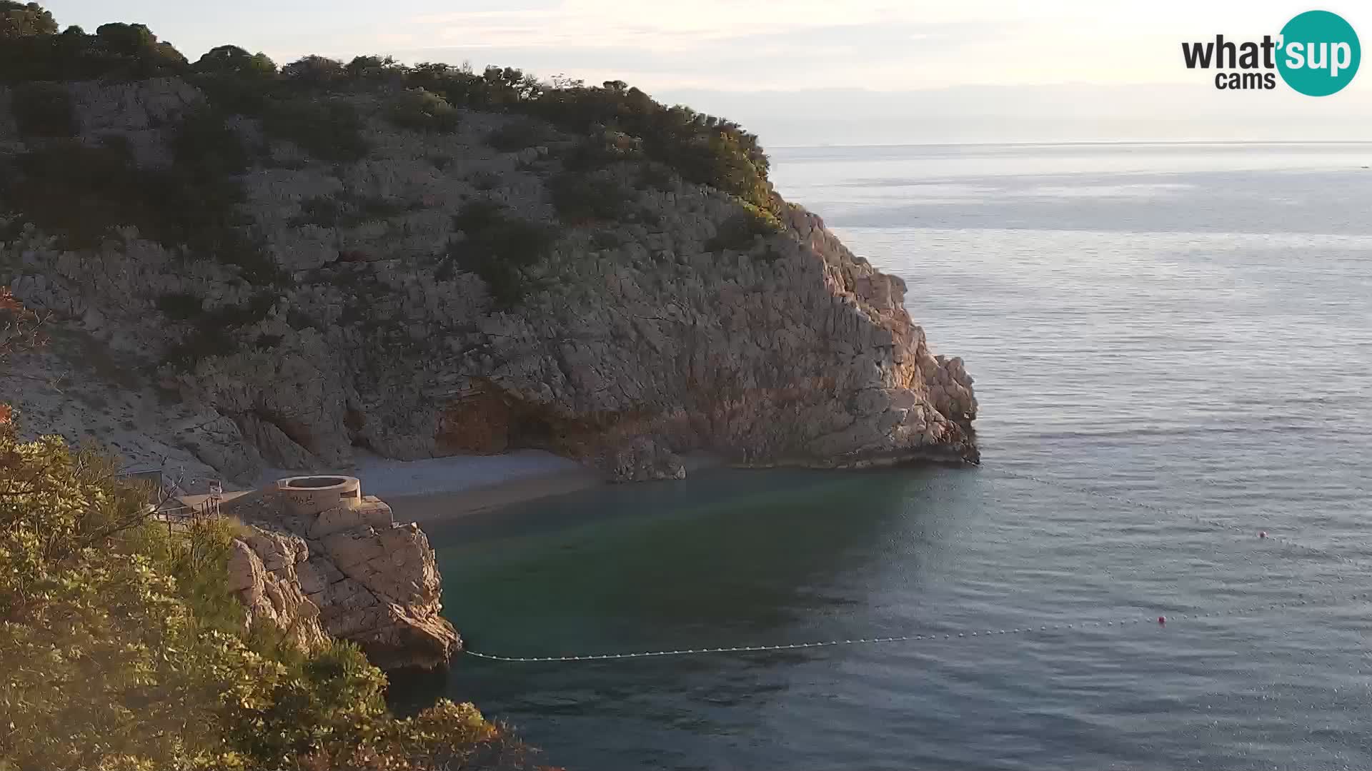 Webcam Brseč Strand – Mošćenička Draga – Kroatien