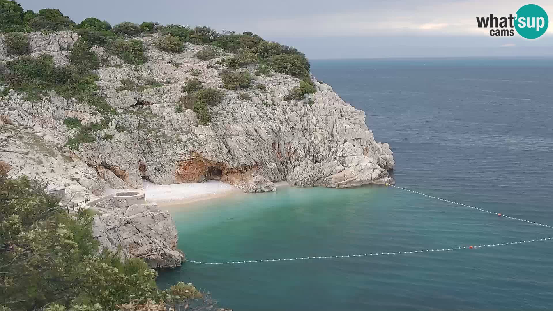 Webcam Brseč Strand – Mošćenička Draga – Kroatien