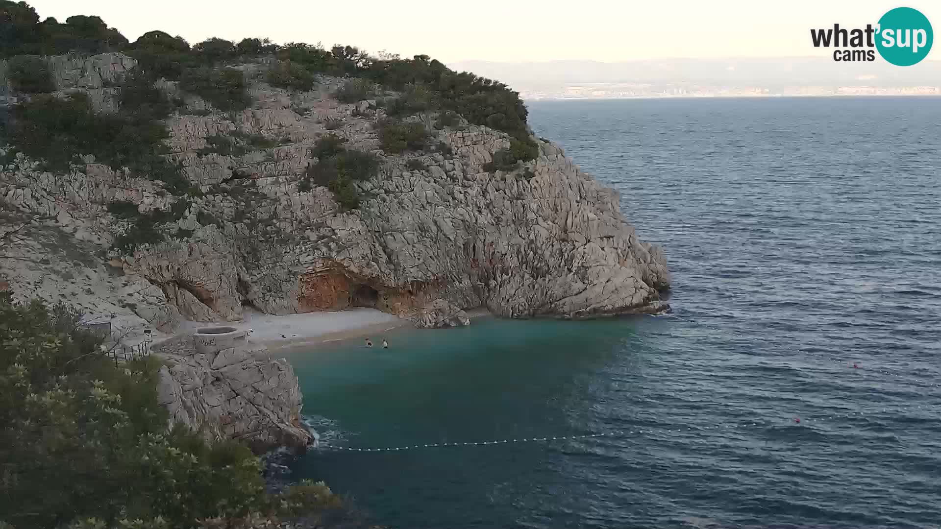Webcam Brseč Strand – Mošćenička Draga – Kroatien