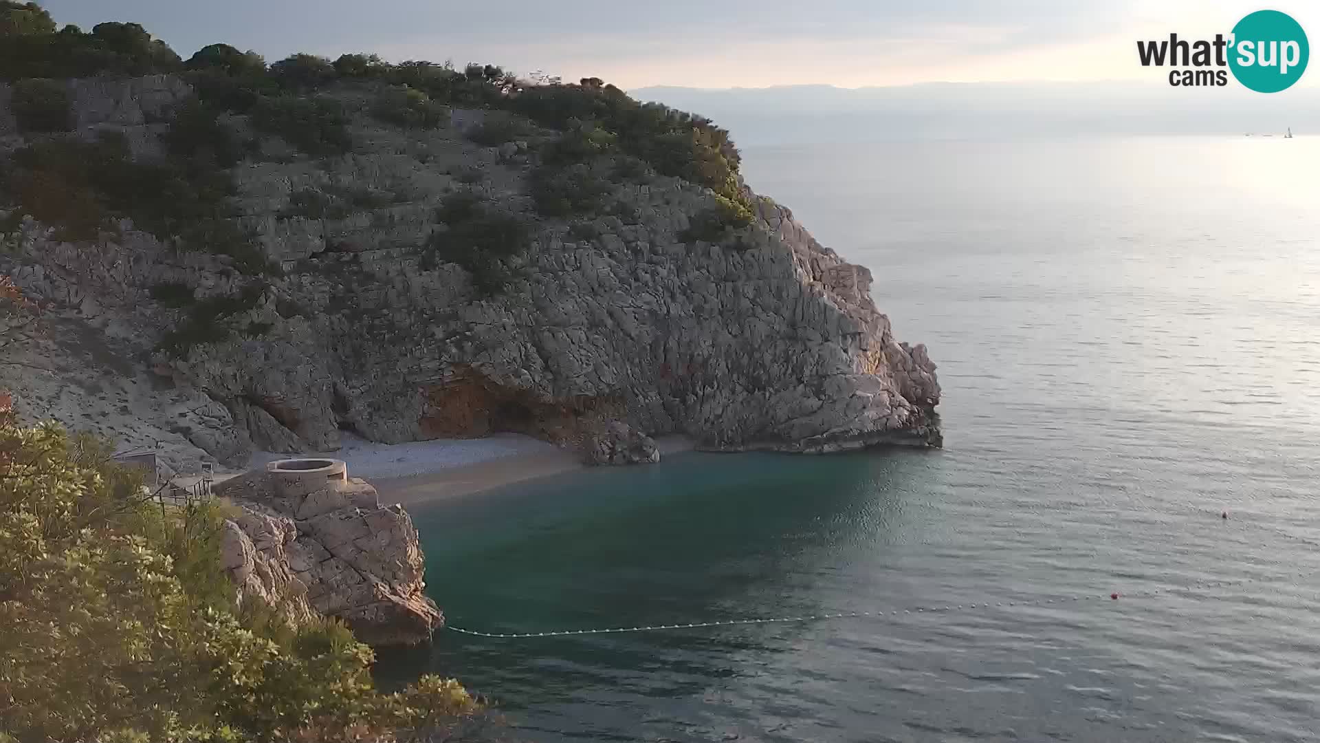 Webcam Brseč Strand – Mošćenička Draga – Kroatien