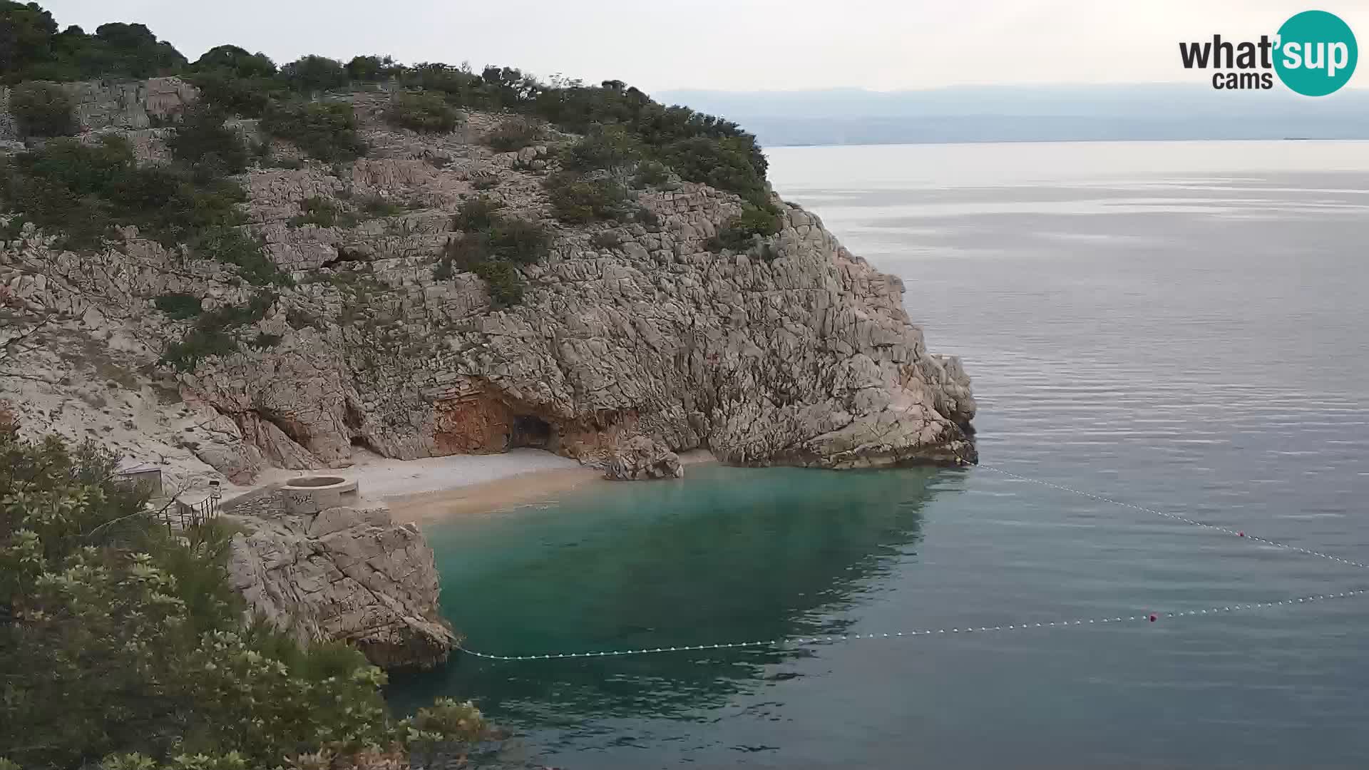 Webcam Brseč beach – Mošćenička Draga – Croatia