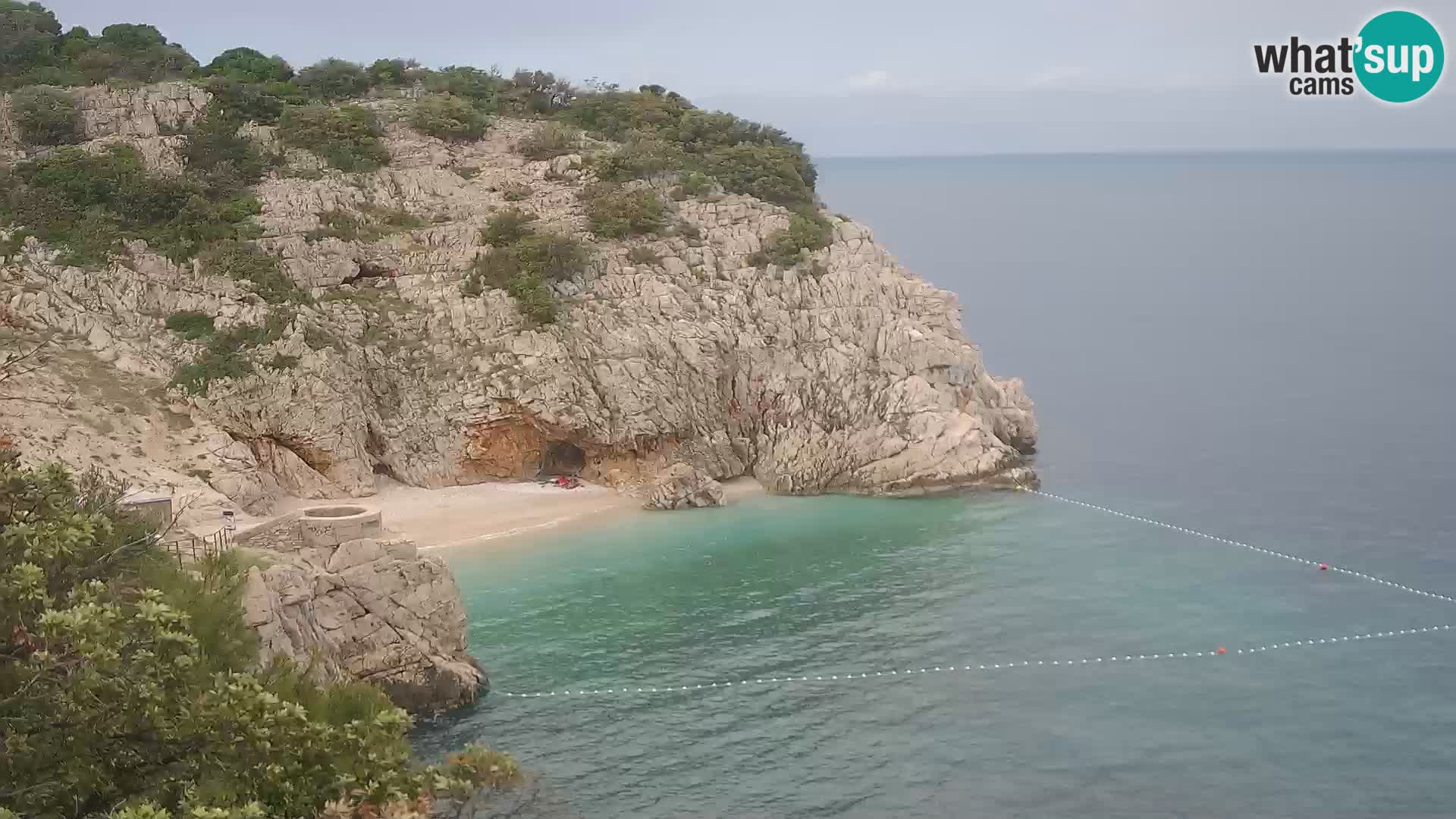 Webcam Brseč Strand – Mošćenička Draga – Kroatien