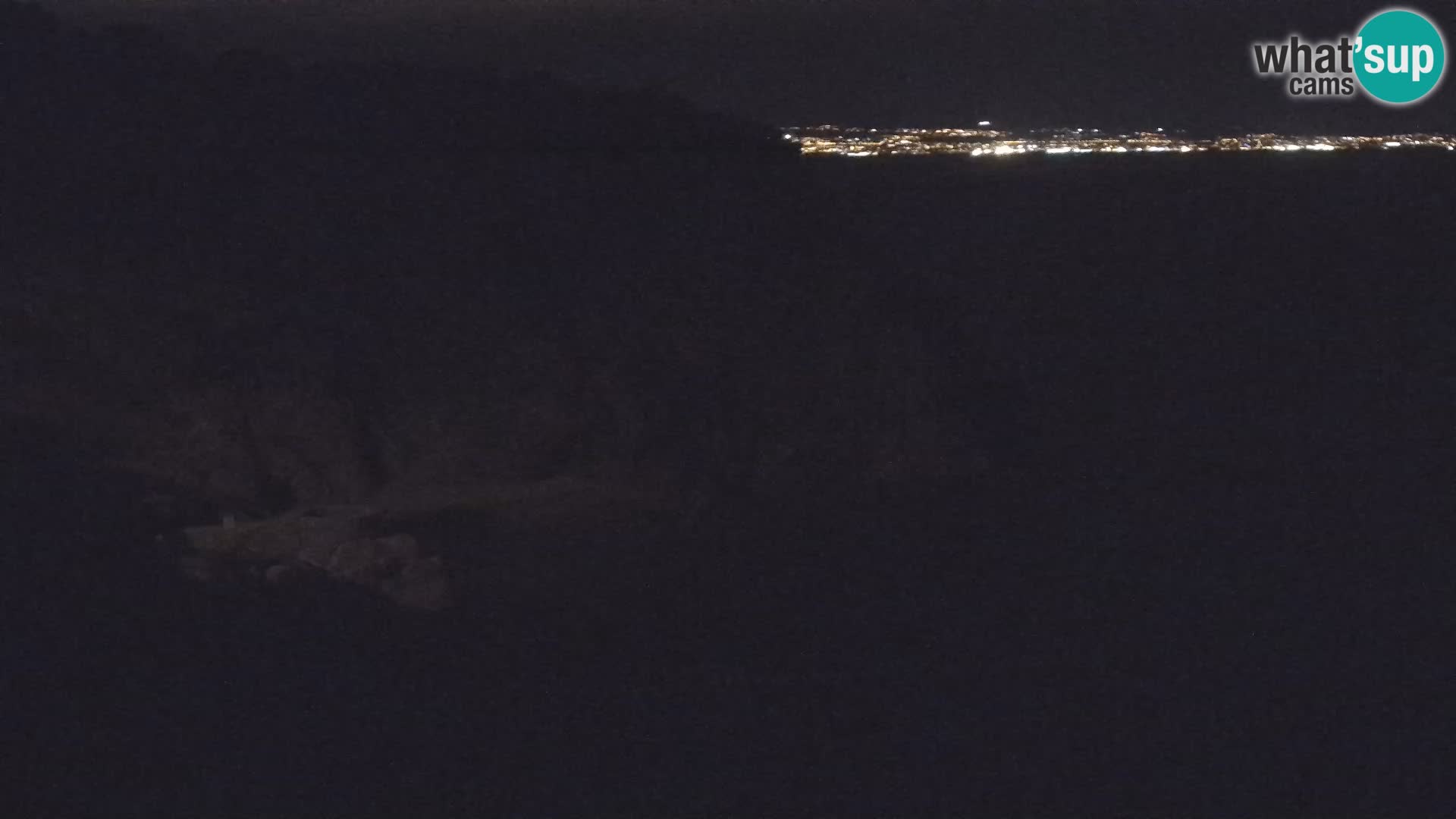 Webcam Bersezio spiaggia – Draga di Moschiena – Croazia