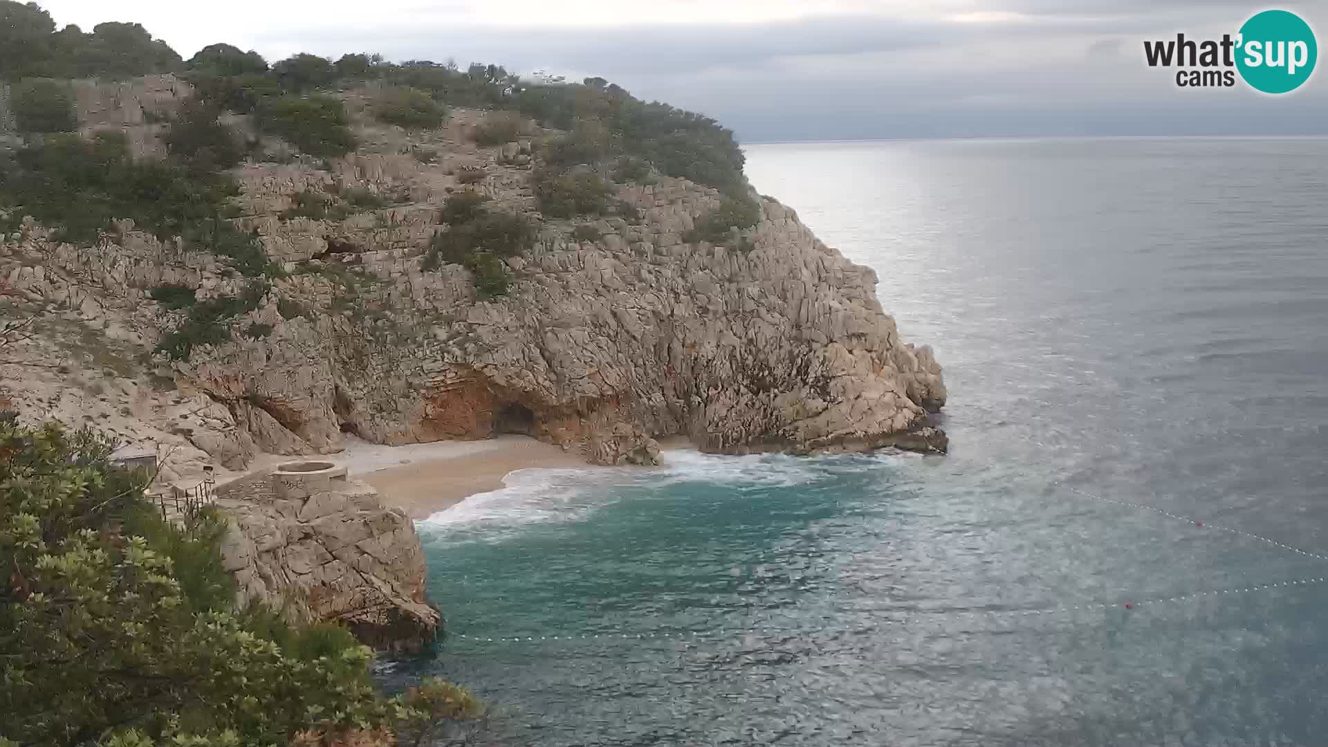 Webcam Brseč Strand – Mošćenička Draga – Kroatien