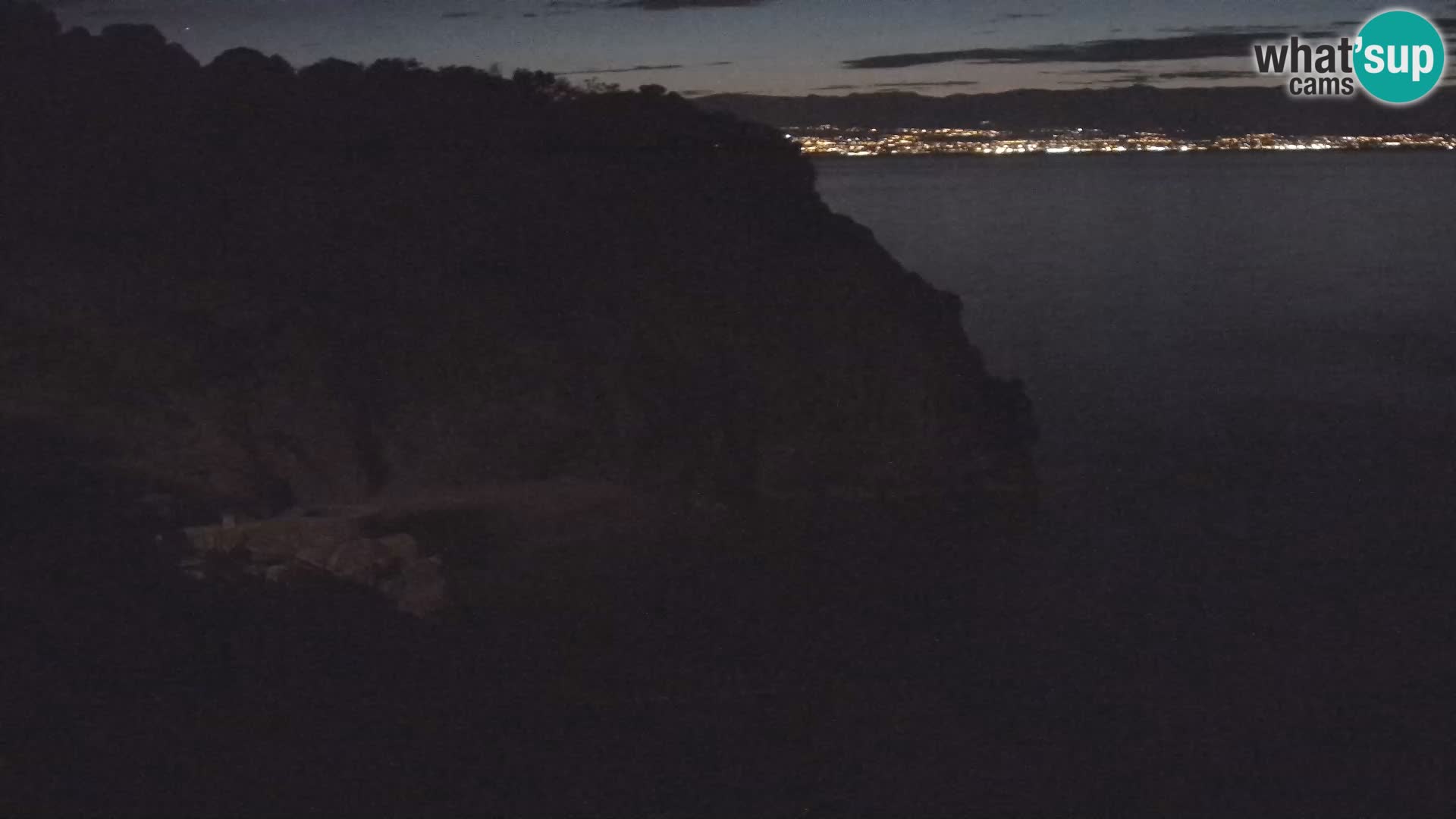 Webcam Bersezio spiaggia – Draga di Moschiena – Croazia
