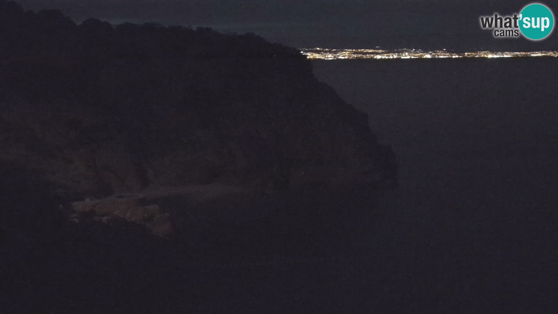 Webcam plage Brseč à Mošćenička Draga, Croatie