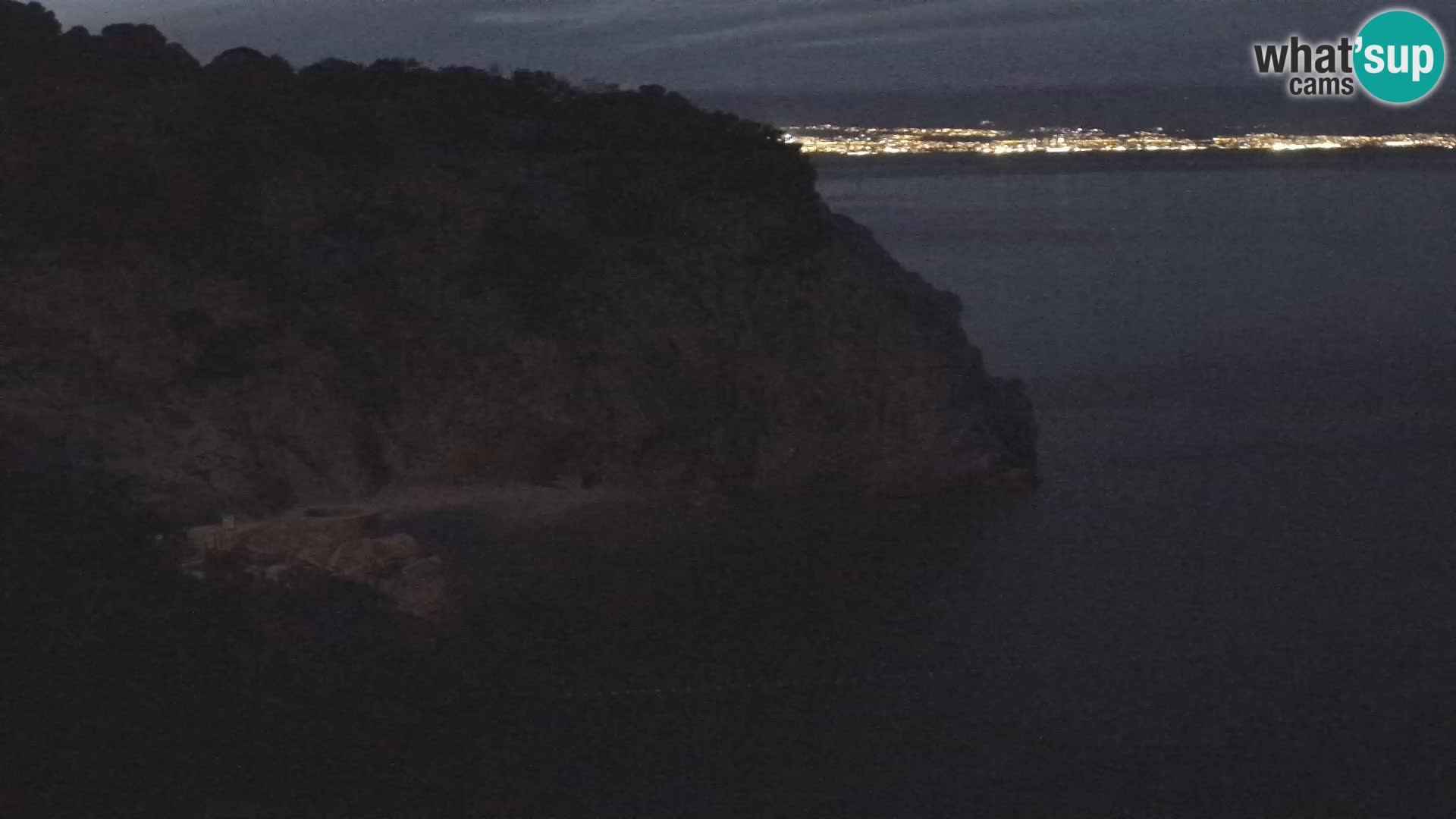 Webcam Bersezio spiaggia – Draga di Moschiena – Croazia