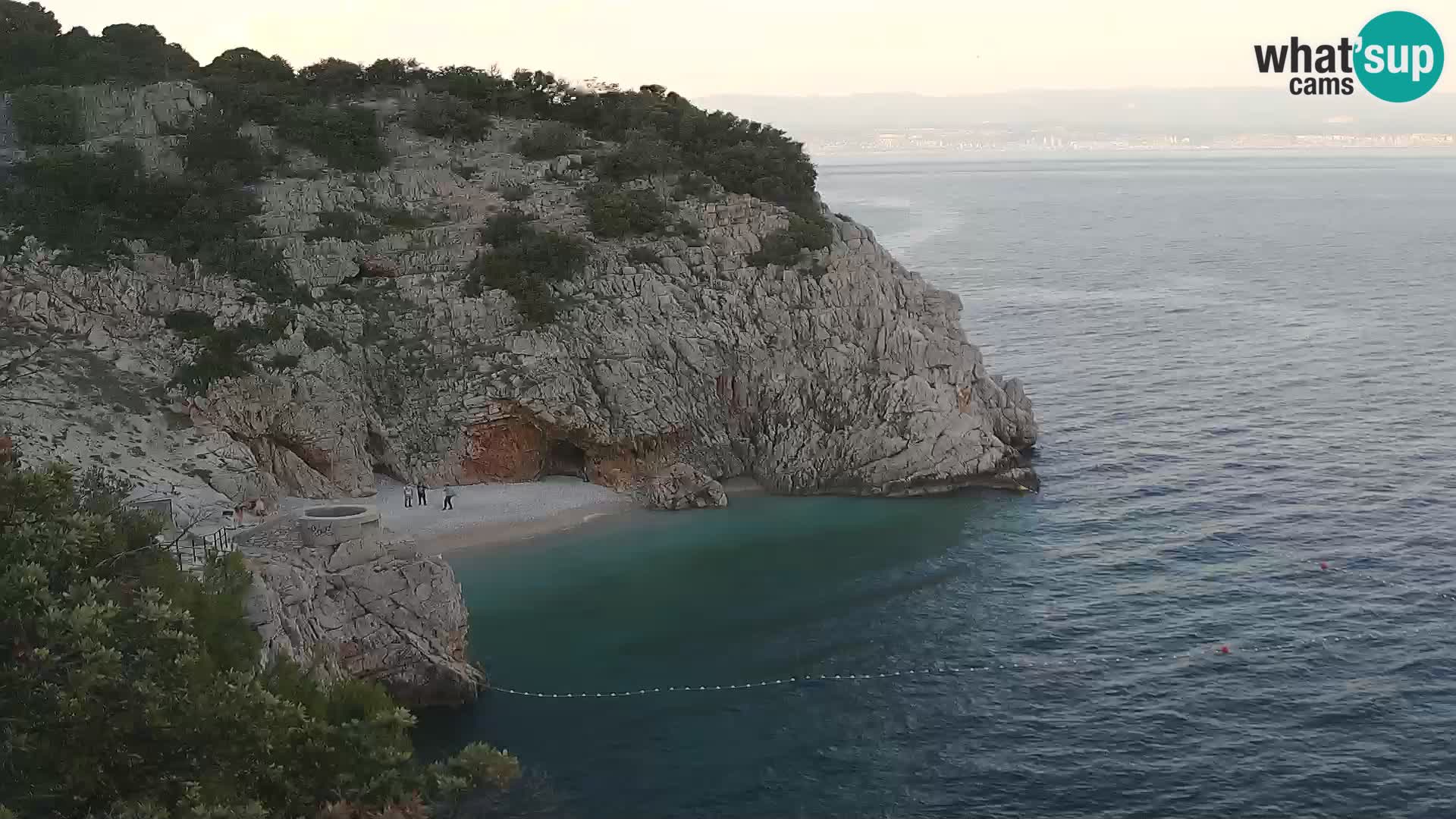 Webcam Brseč Strand – Mošćenička Draga – Kroatien