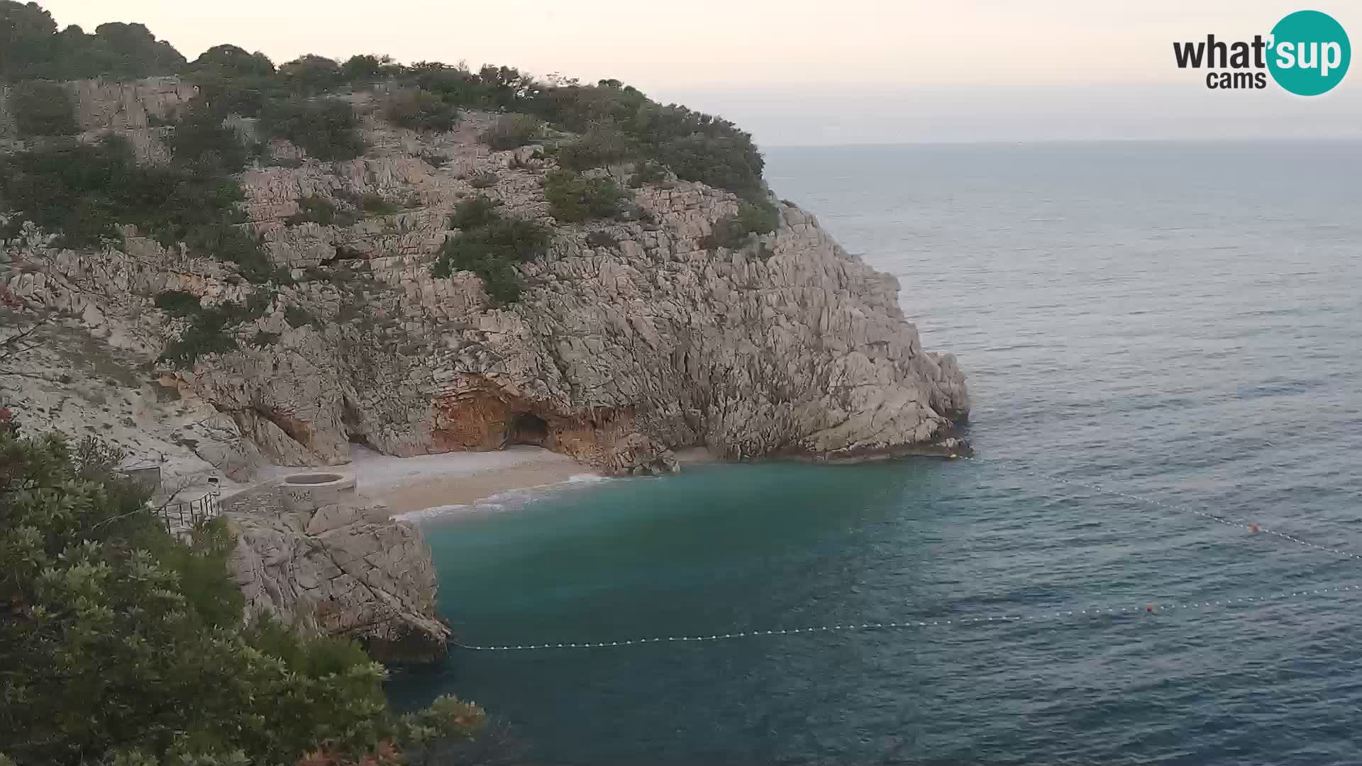 Webcam Brseč Strand – Mošćenička Draga – Kroatien