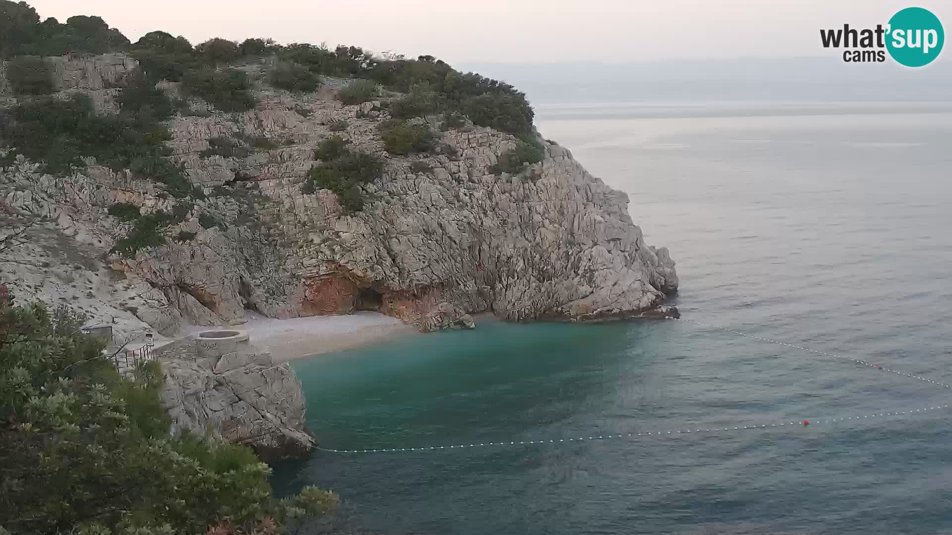 Webcam Brseč Strand – Mošćenička Draga – Kroatien