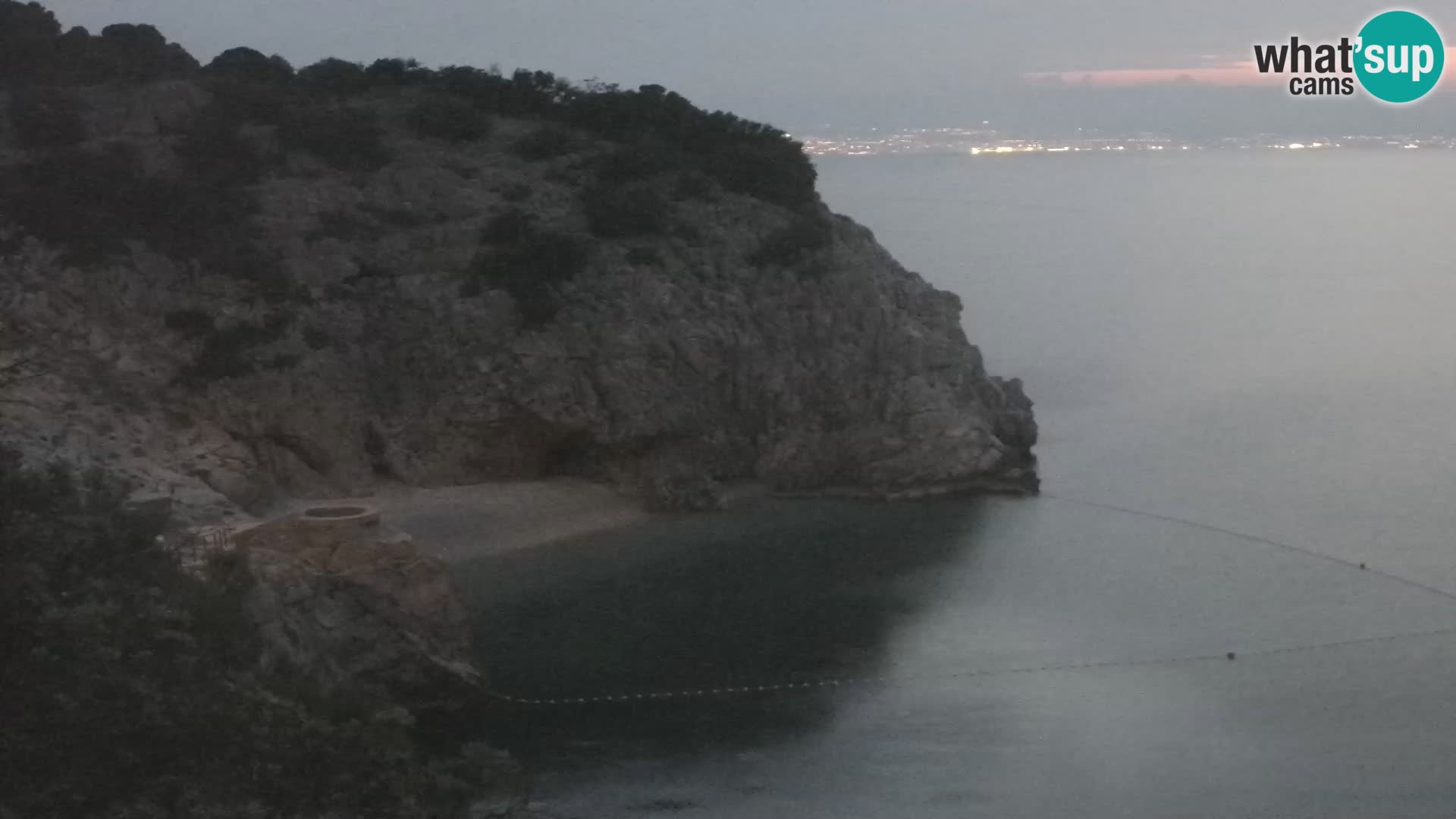 Webcam Brseč beach – Mošćenička Draga – Croatia