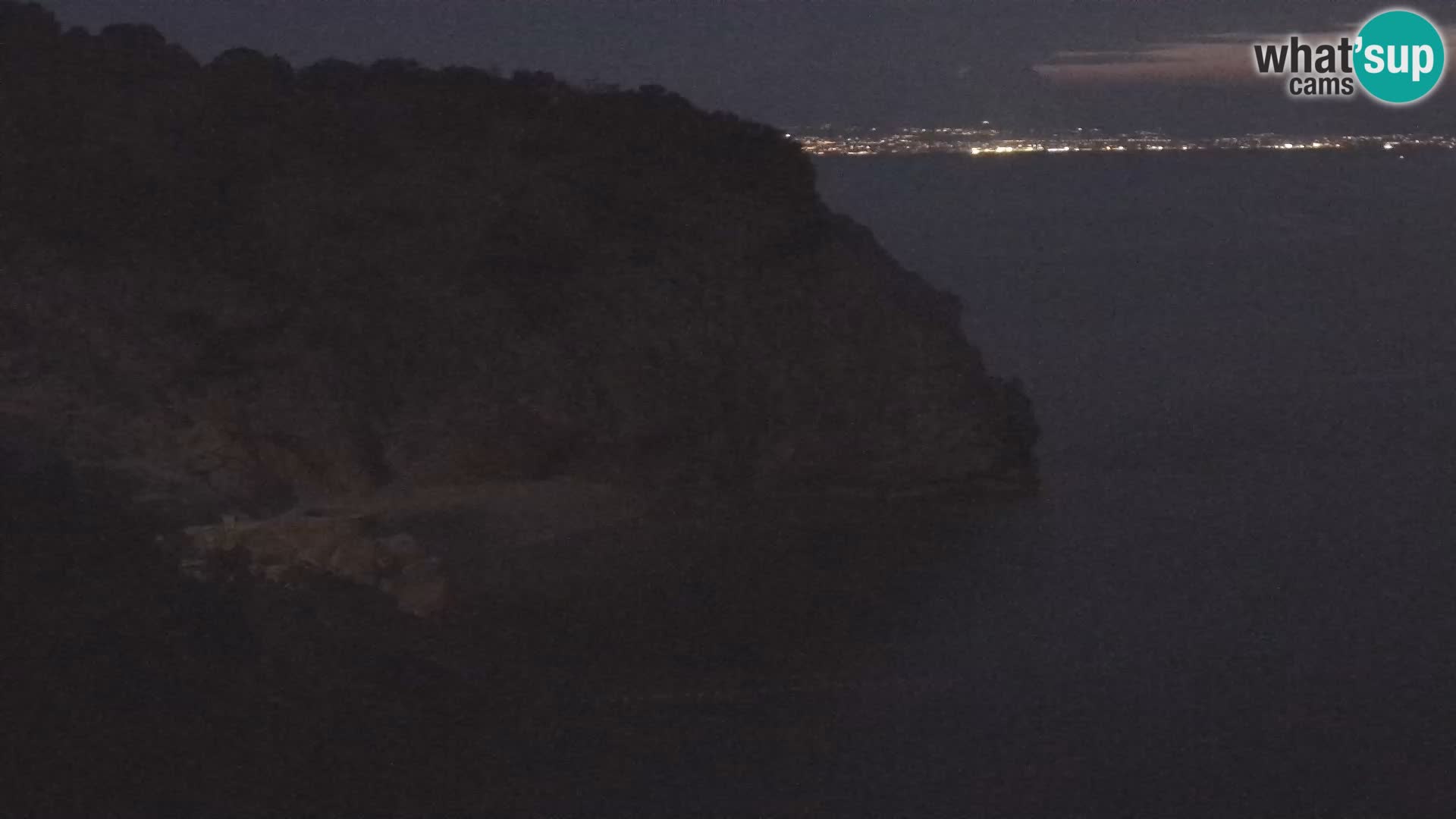 Spletna kamera Brseč plaža – Mošćenička Draga – Hrvaška