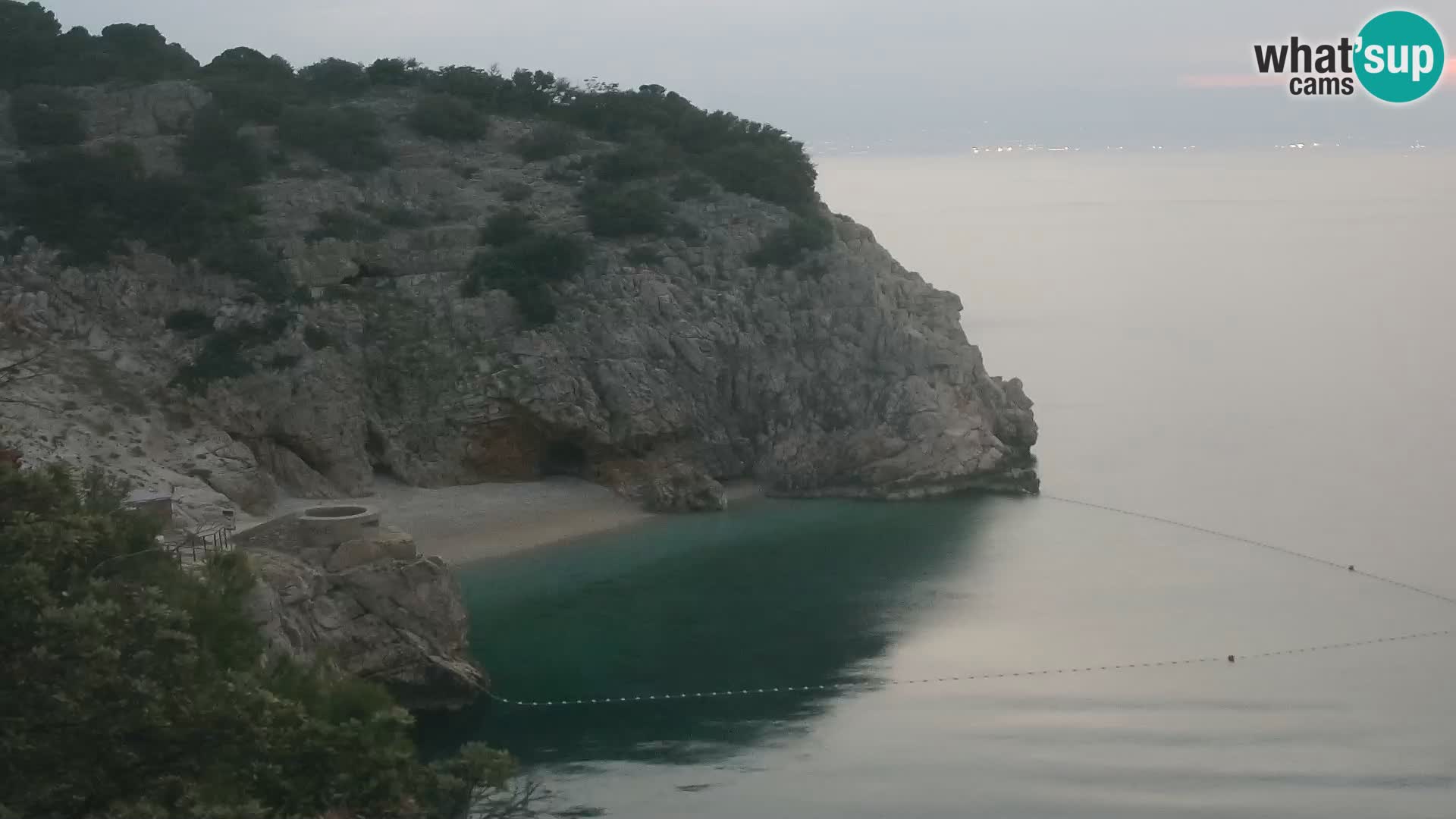 Webcam Brseč Strand – Mošćenička Draga – Kroatien