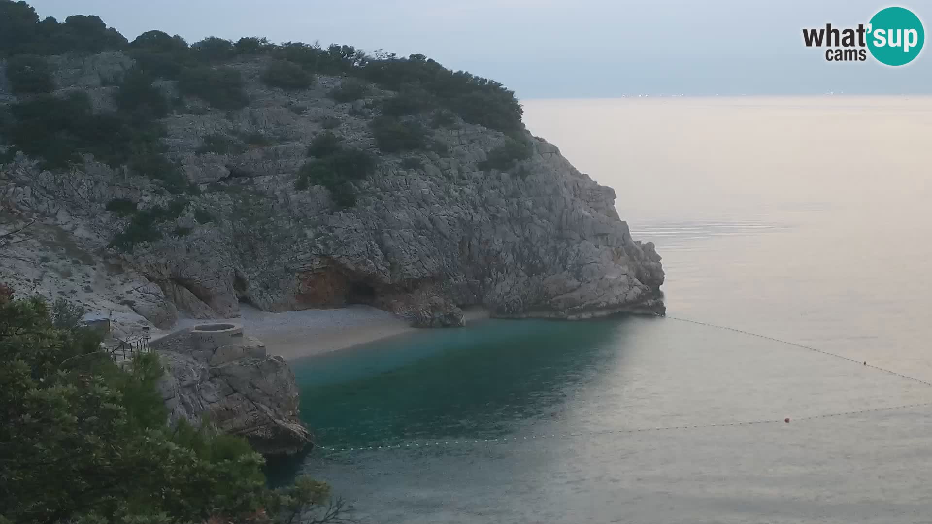 Webcam Brseč beach – Mošćenička Draga – Croatia
