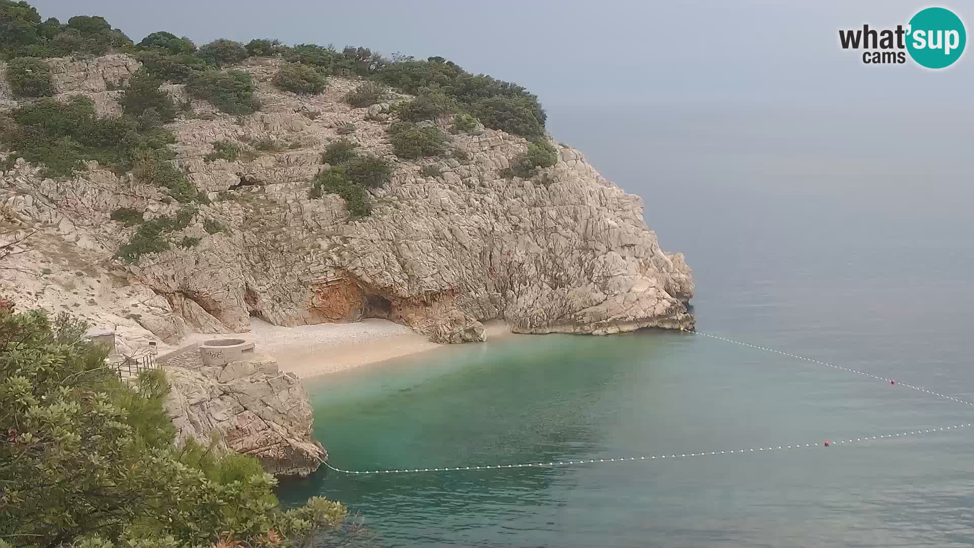 Webcam Bersezio spiaggia – Draga di Moschiena – Croazia