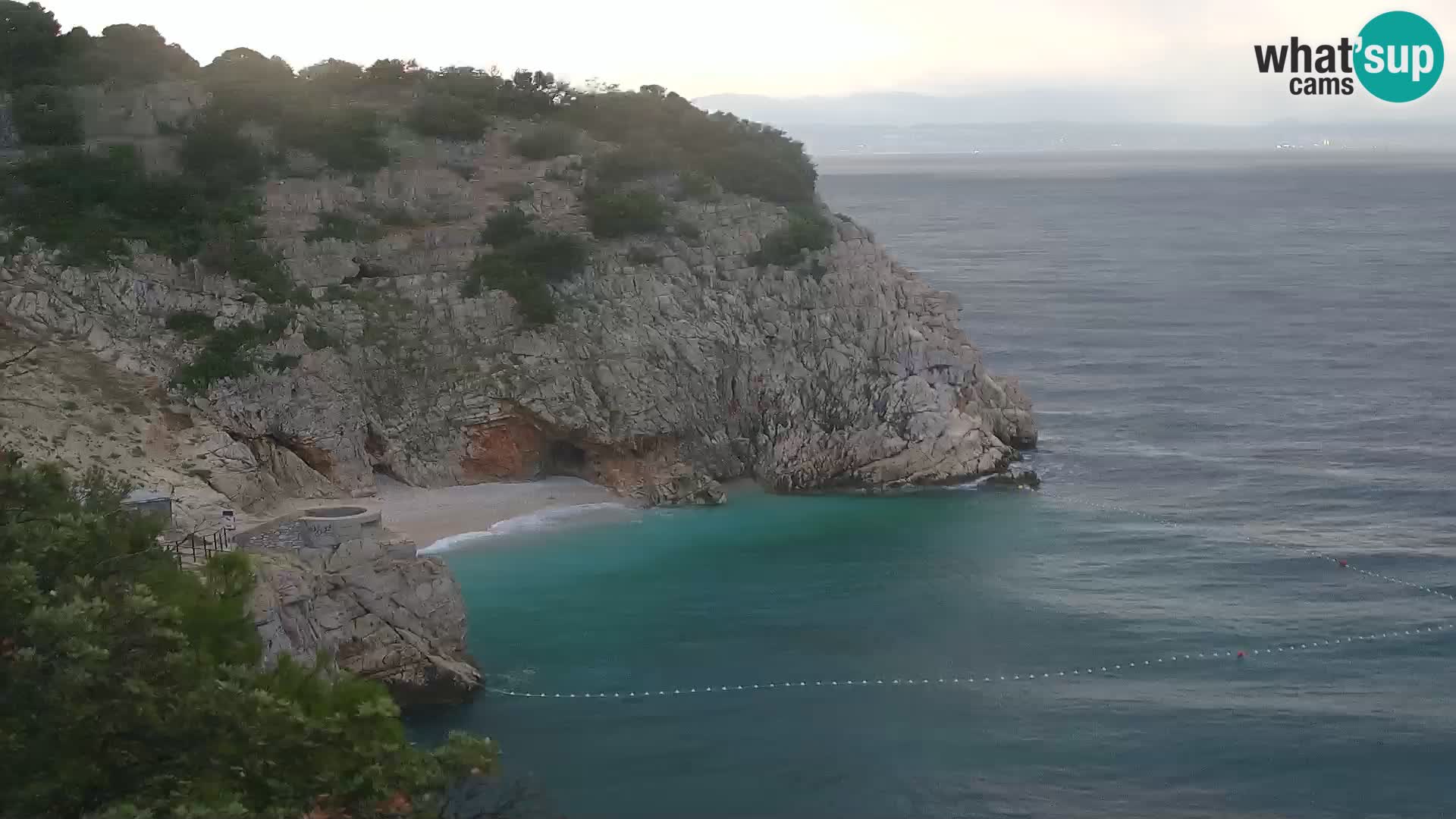 Web kamera plaže Brseč – Mošćenička Draga – Hrvatska