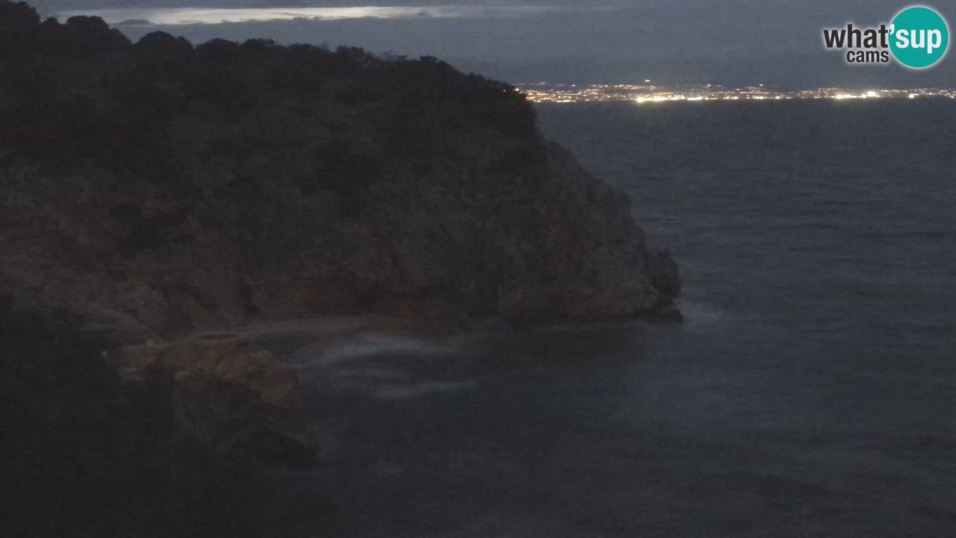 Webcam Brseč beach – Mošćenička Draga – Croatia