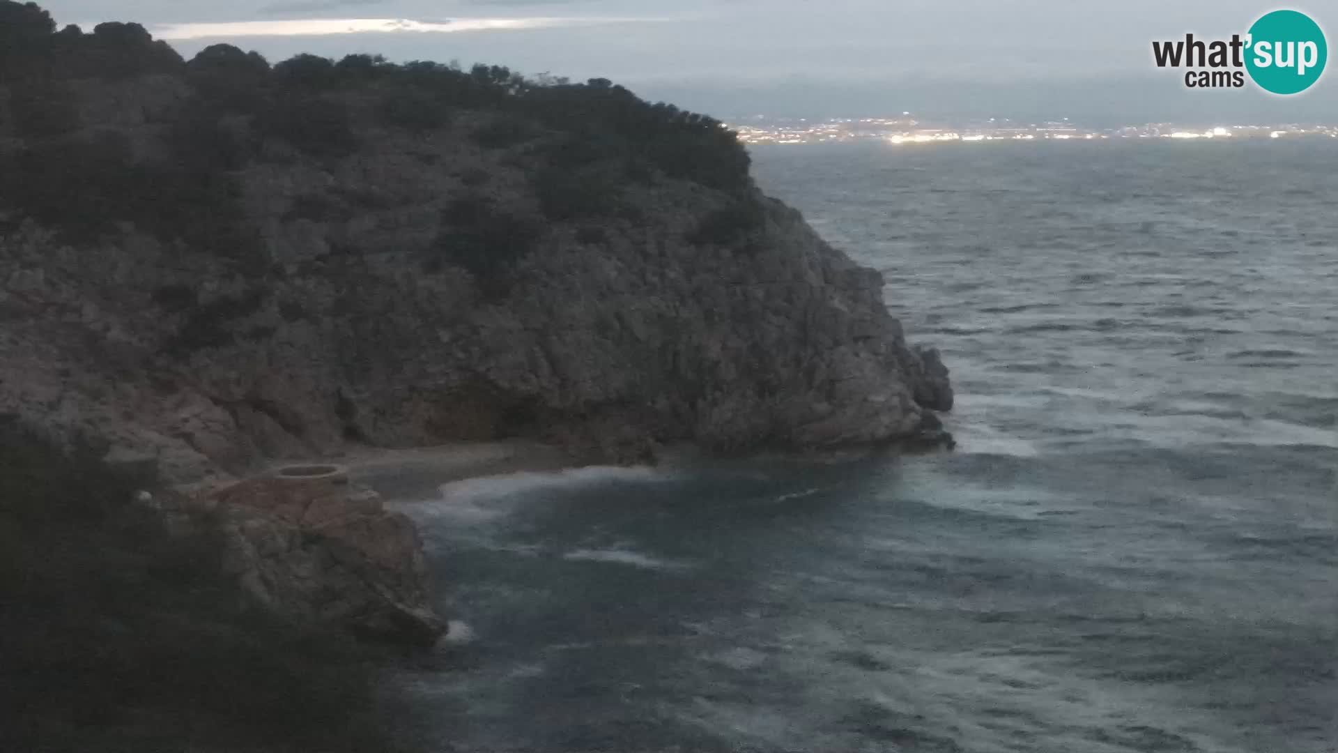 Webcam Brseč beach – Mošćenička Draga – Croatia