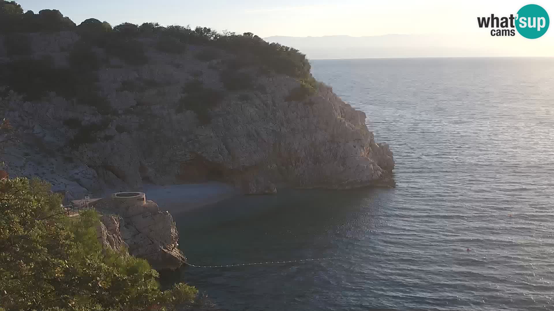 Web kamera plaže Brseč – Mošćenička Draga – Hrvatska