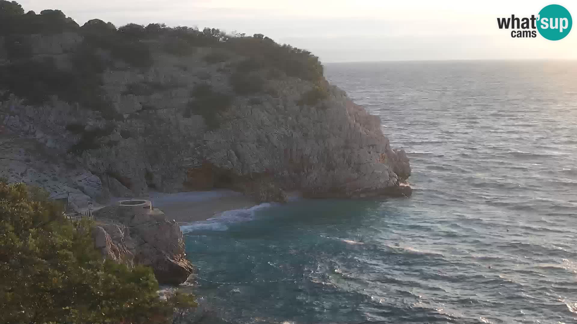 Web kamera plaže Brseč – Mošćenička Draga – Hrvatska