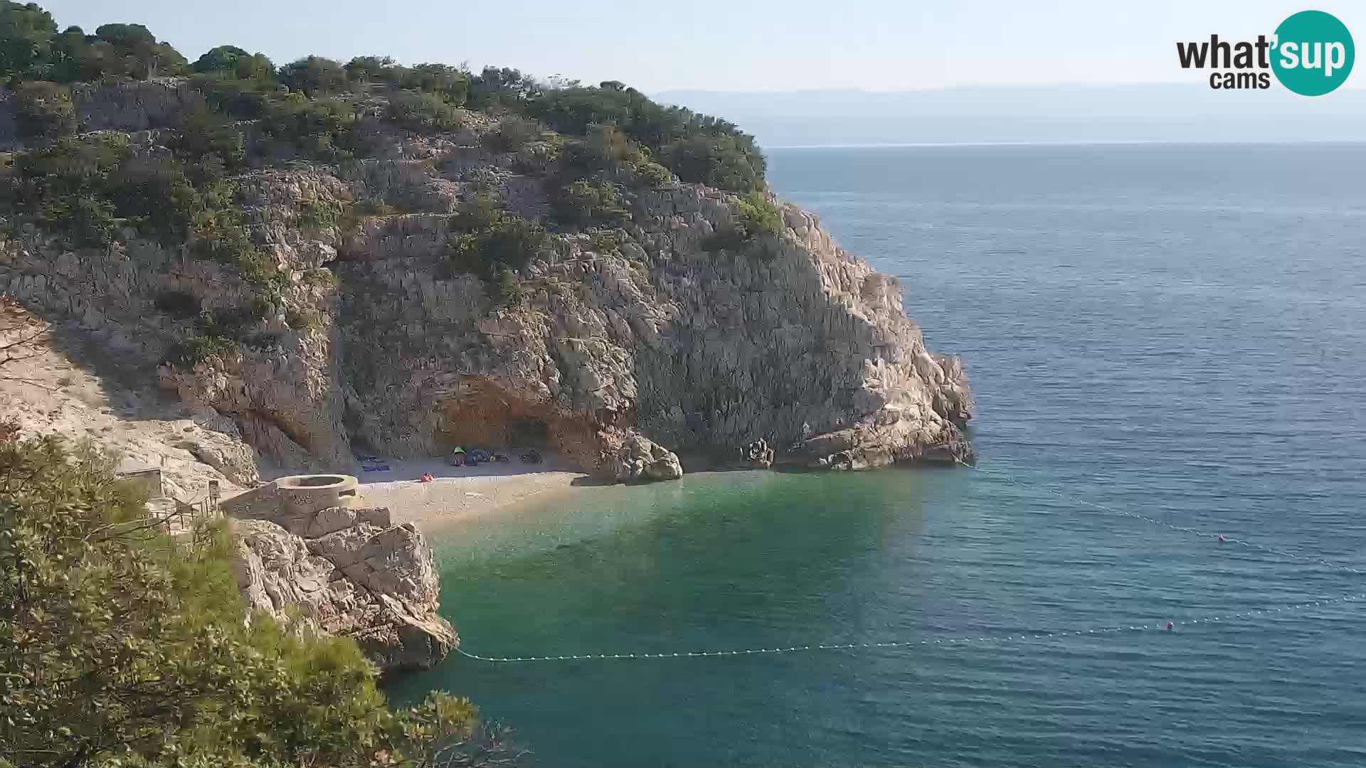 Webcam Brseč Strand – Mošćenička Draga – Kroatien