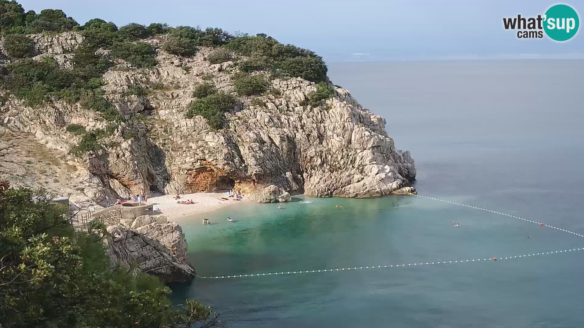 Webcam Brseč Strand – Mošćenička Draga – Kroatien