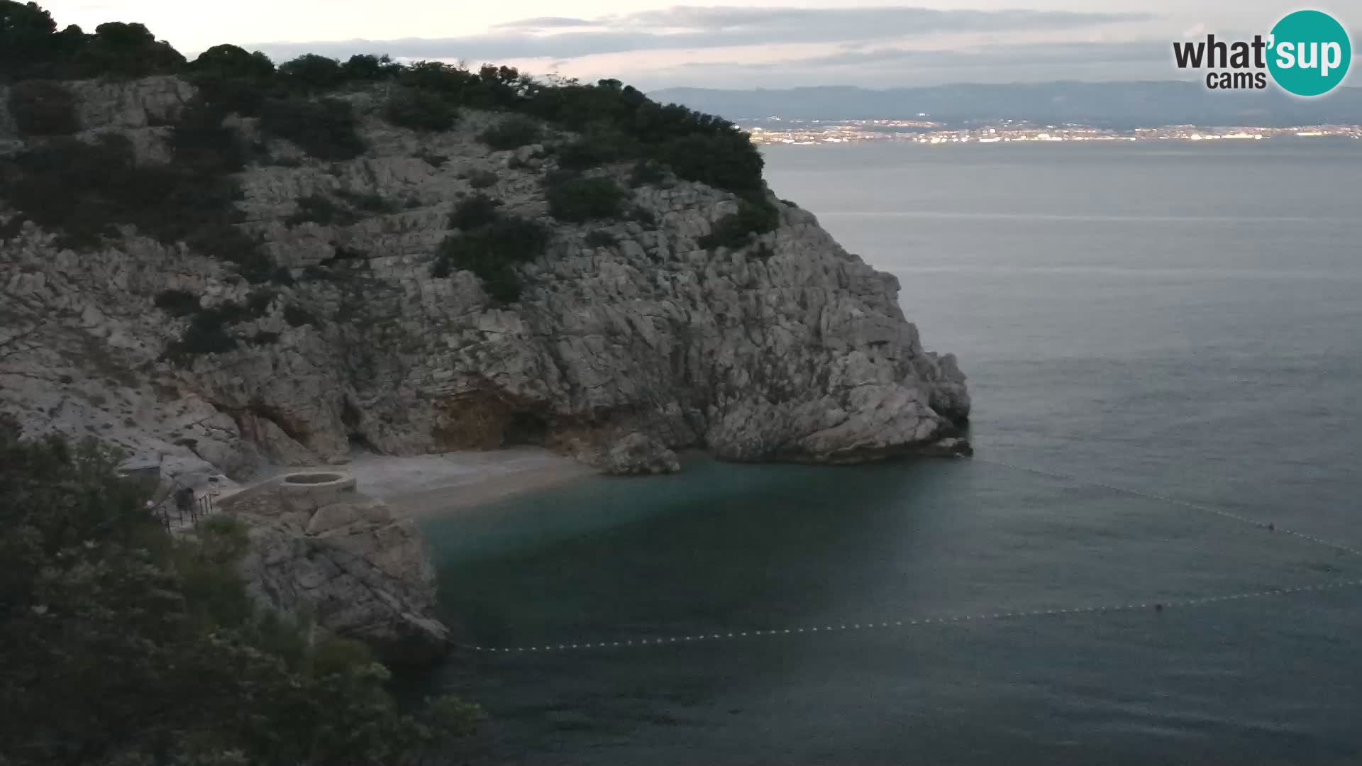 Webcam Brseč Strand – Mošćenička Draga – Kroatien