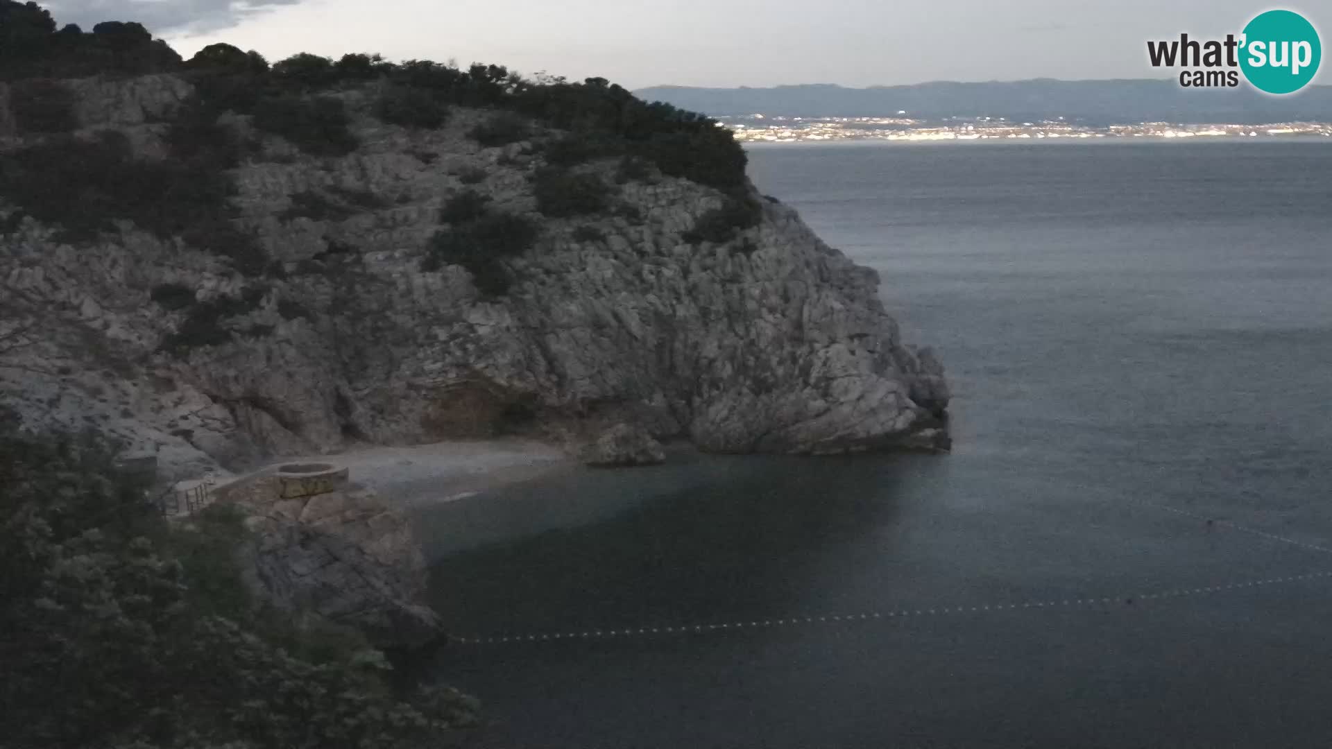 Webcam Brseč Strand – Mošćenička Draga – Kroatien