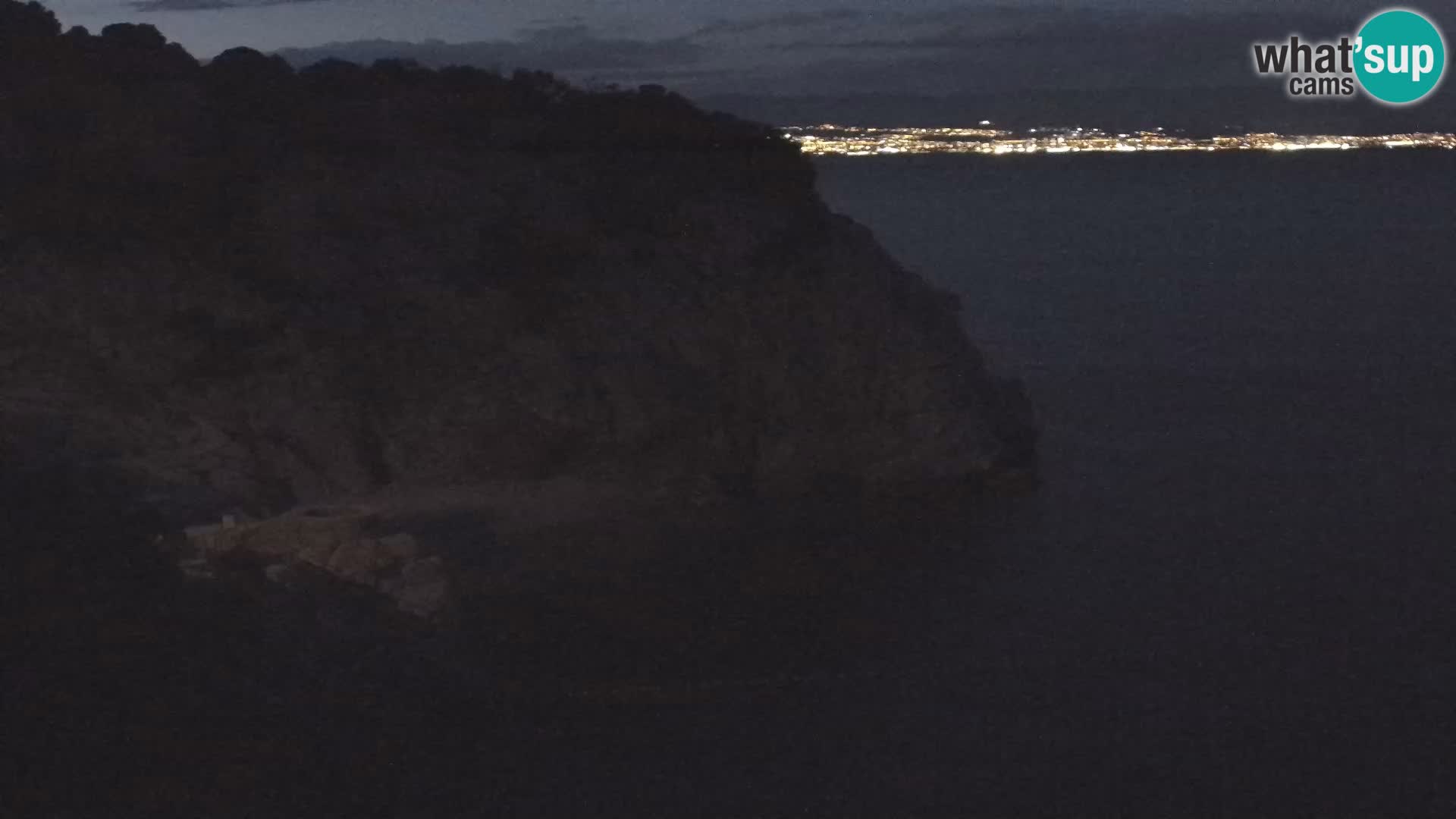 Webcam Bersezio spiaggia – Draga di Moschiena – Croazia