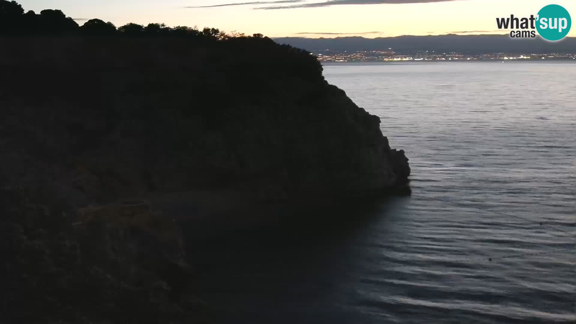 Webcam Brseč beach – Mošćenička Draga – Croatia