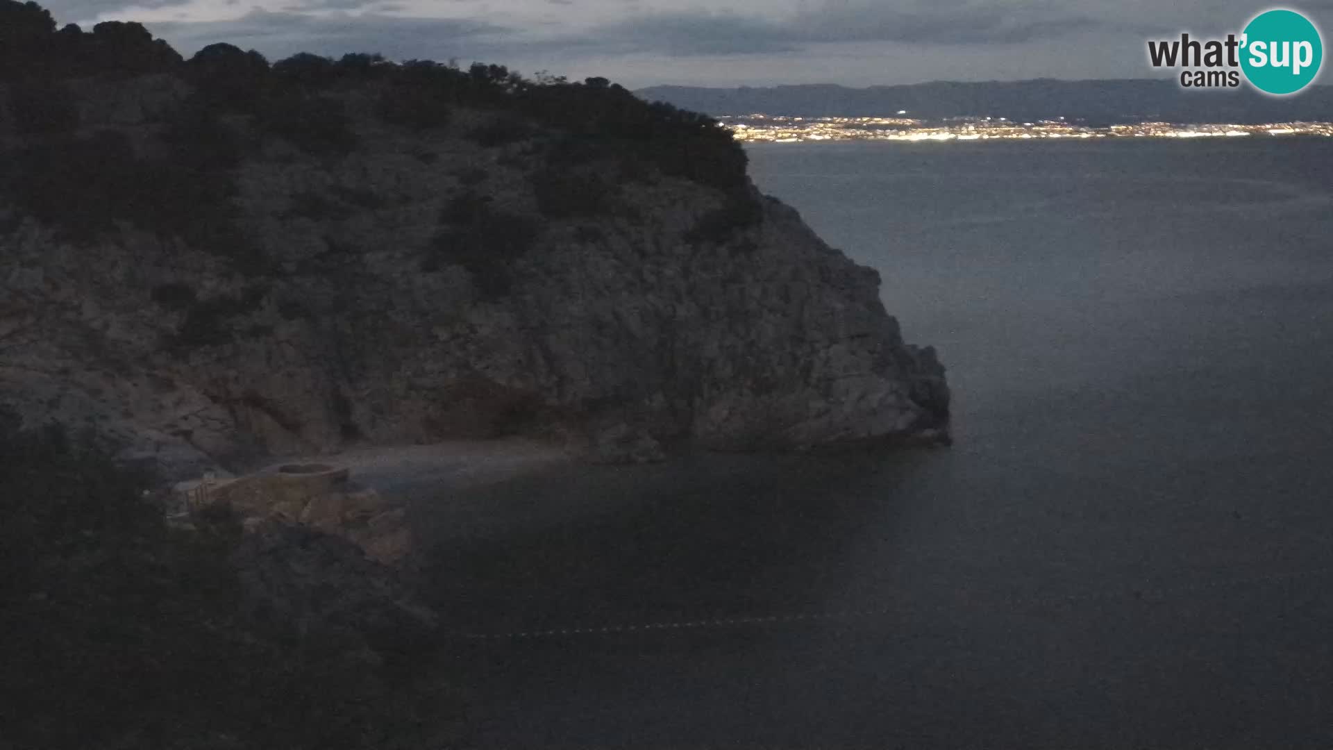 Webcam Brseč beach – Mošćenička Draga – Croatia