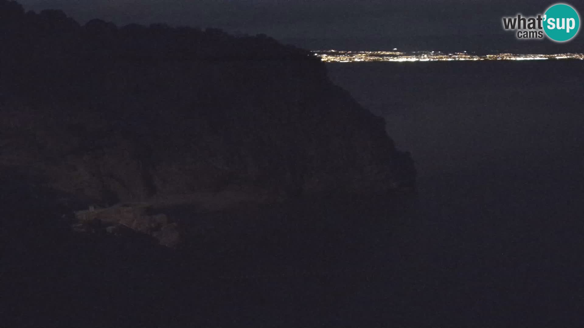 Webcam plage Brseč à Mošćenička Draga, Croatie