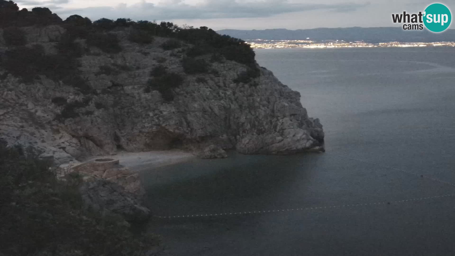 Webcam Brseč beach – Mošćenička Draga – Croatia